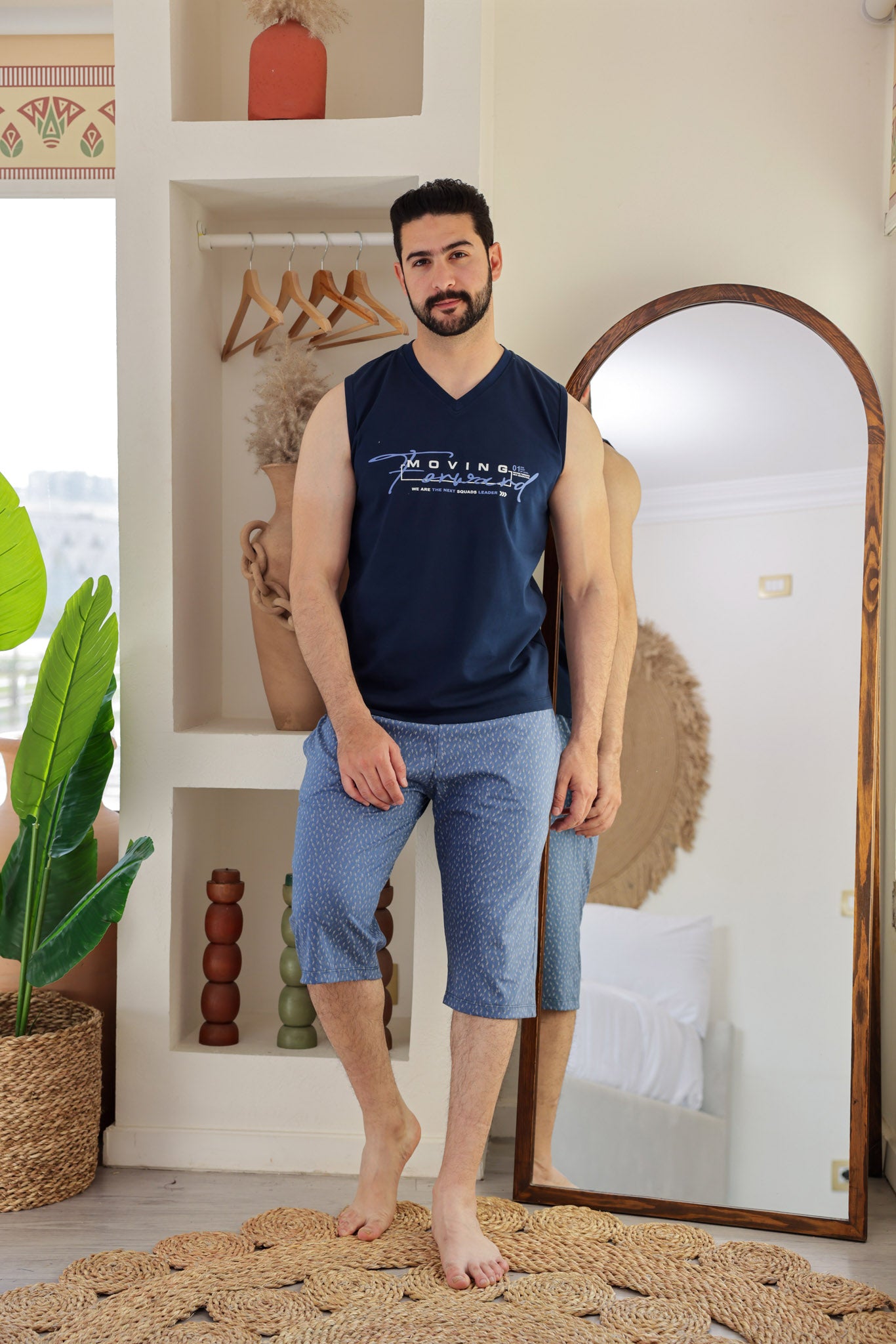 بيجاما كت بنتاكور مطبوع