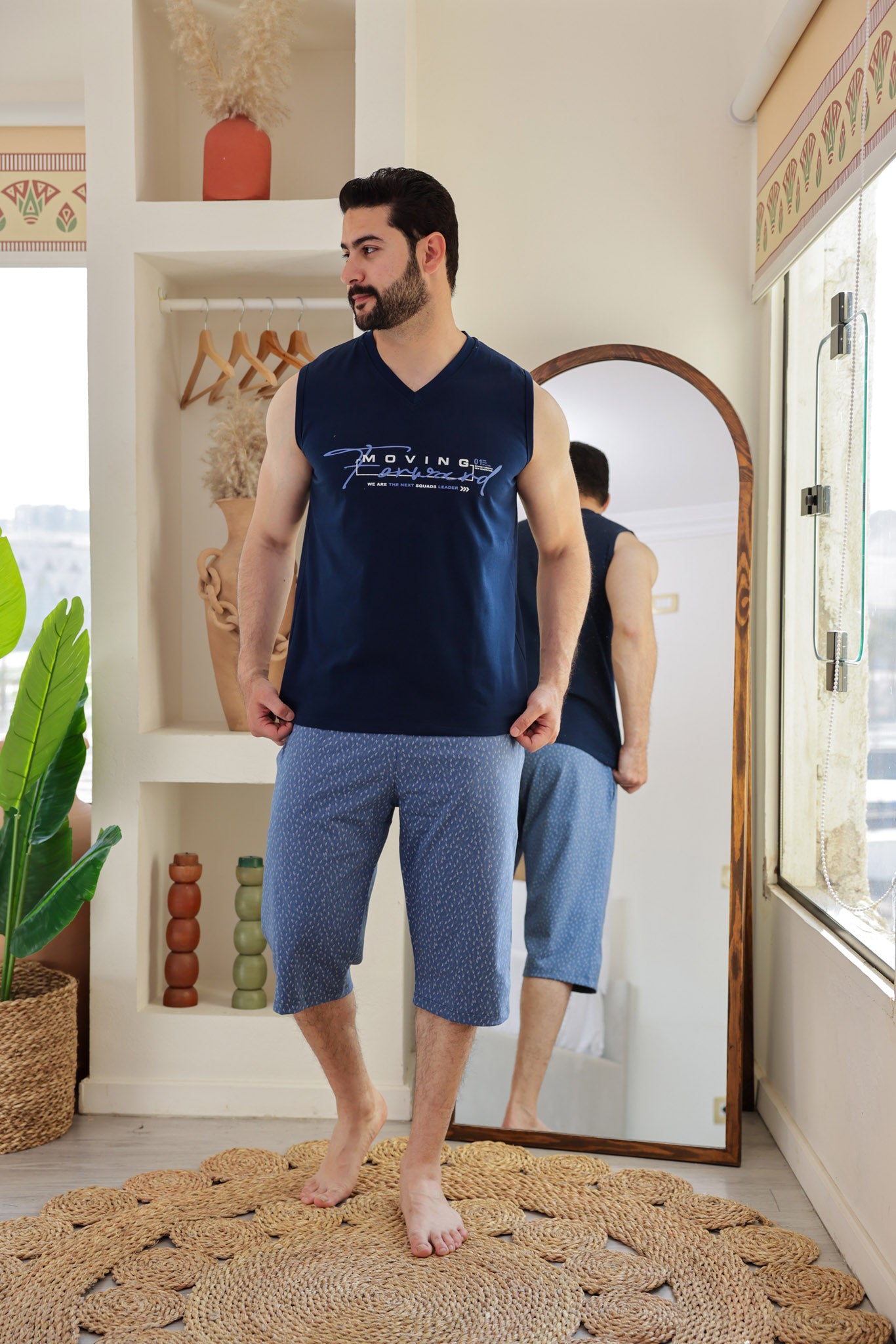 بيجاما كت بنتاكور مطبوع