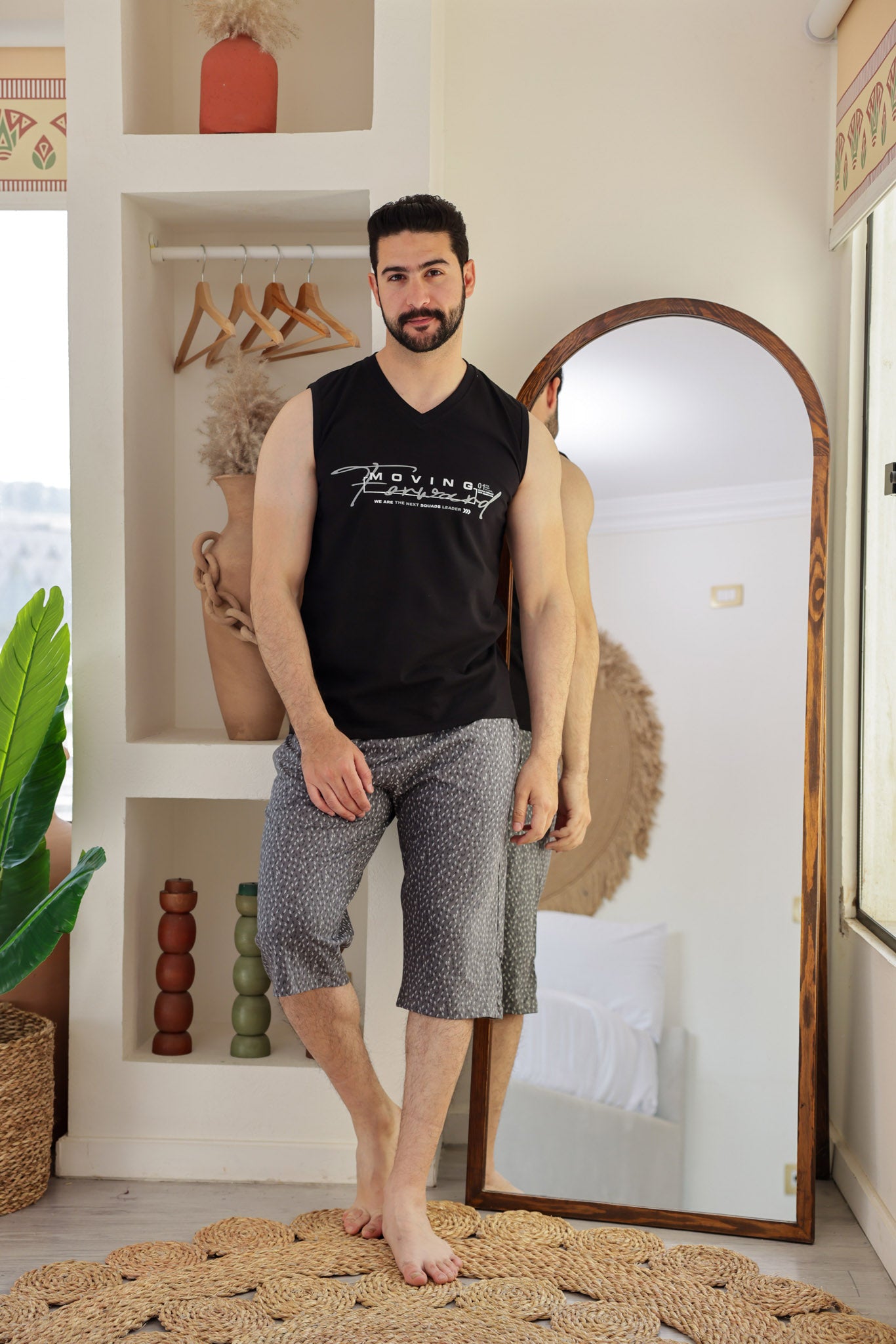 بيجاما كت بنتاكور مطبوع