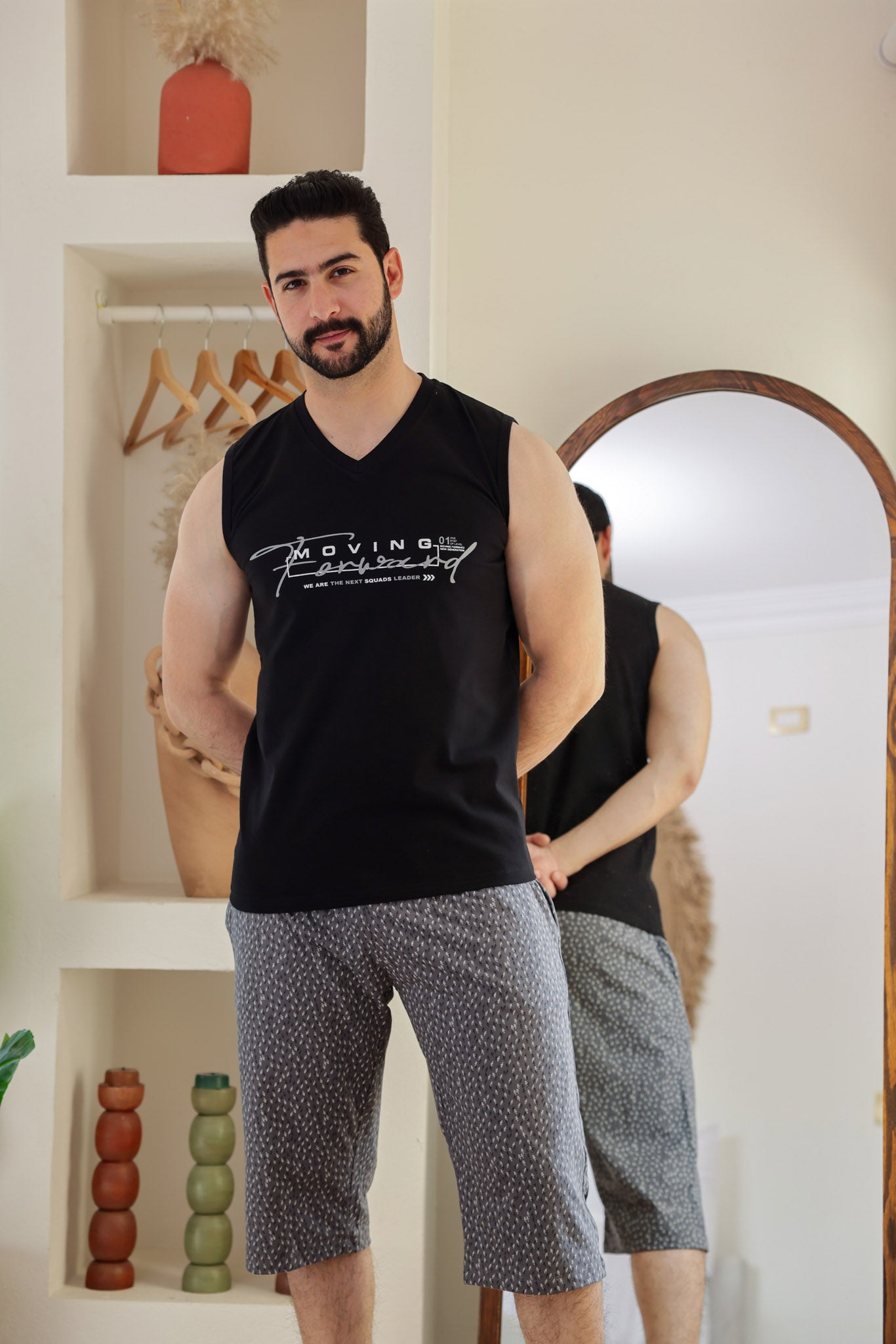 بيجاما كت بنتاكور مطبوع