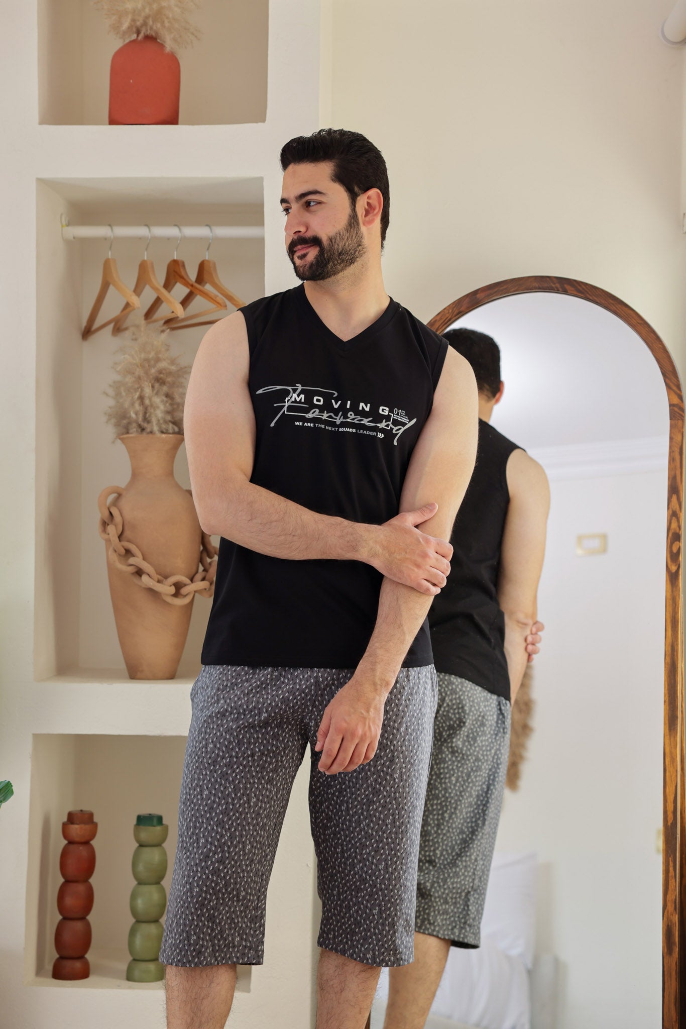 بيجاما كت بنتاكور مطبوع