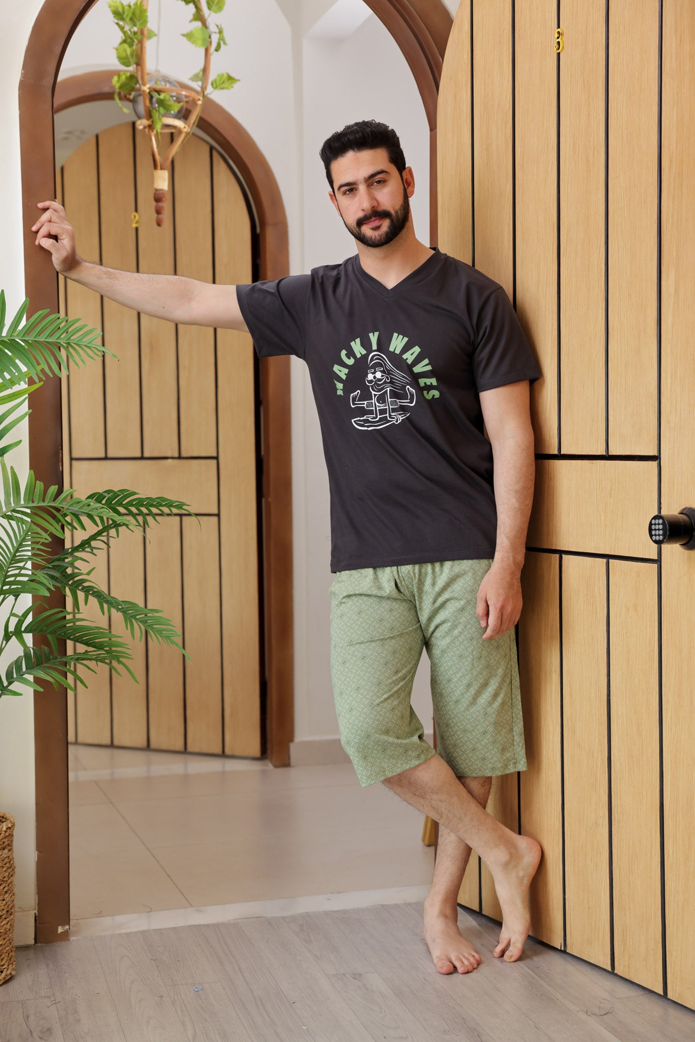 بيجاما نص كم wacky waves بنتاكور