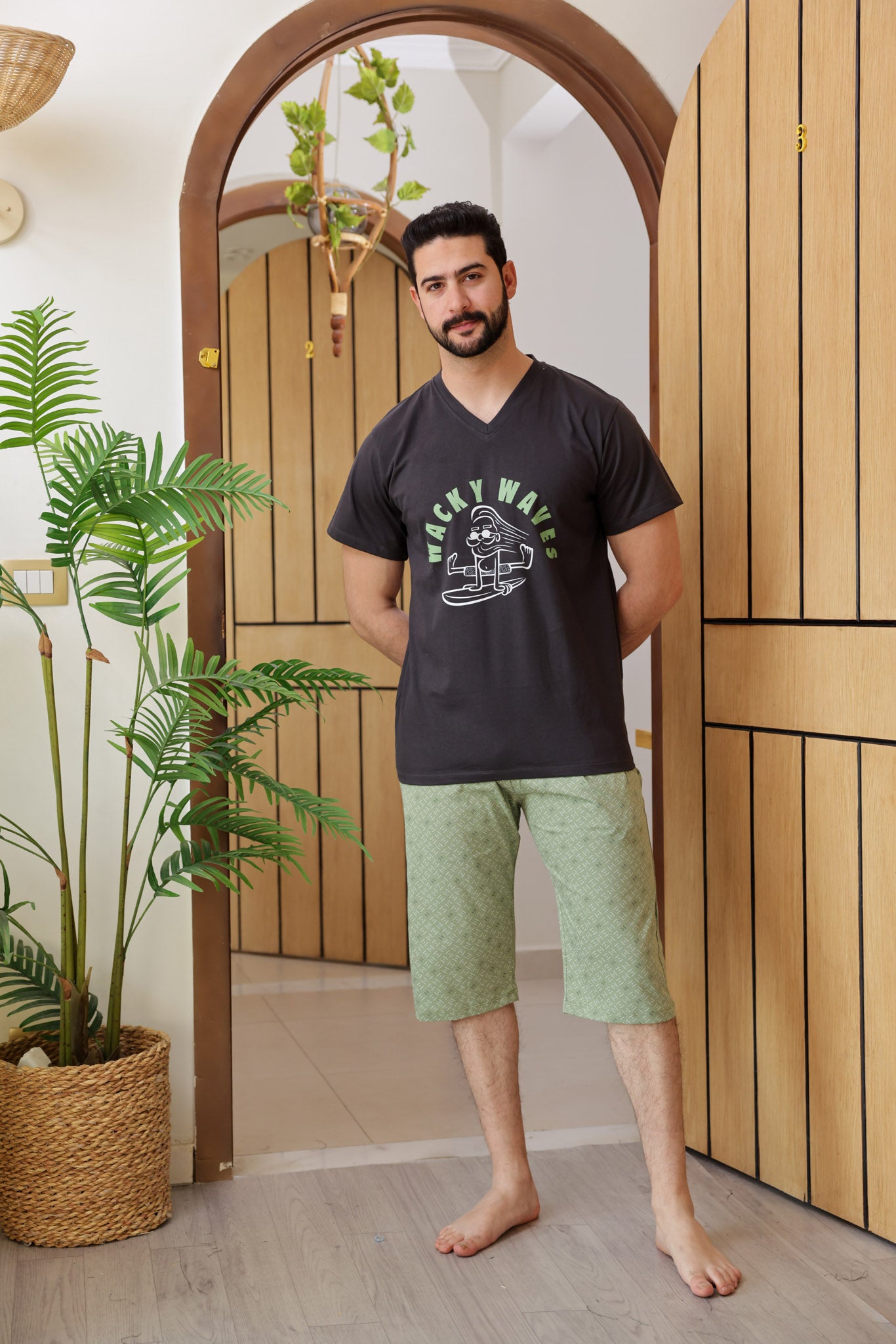 بيجاما نص كم wacky waves بنتاكور