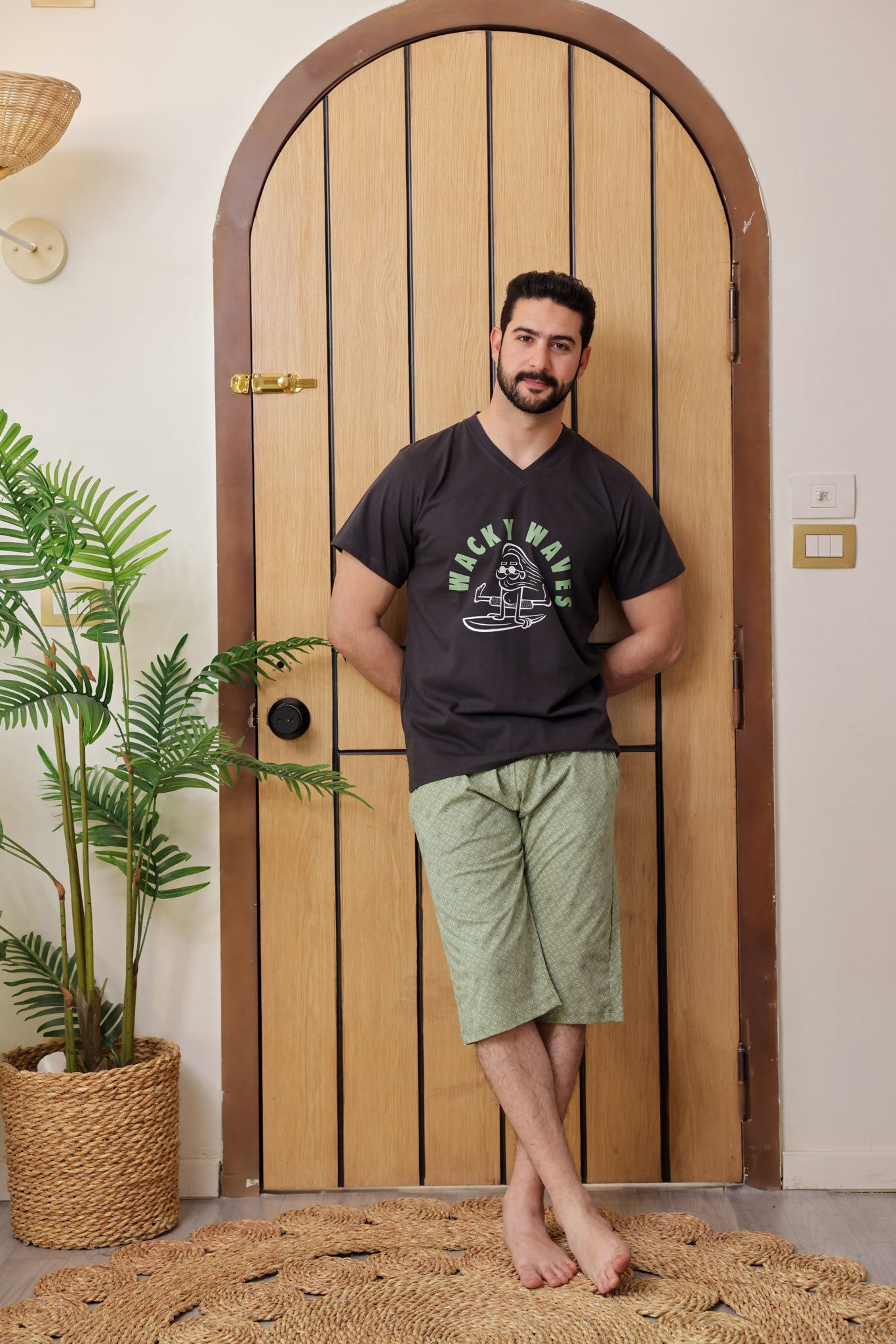 بيجاما نص كم wacky waves بنتاكور