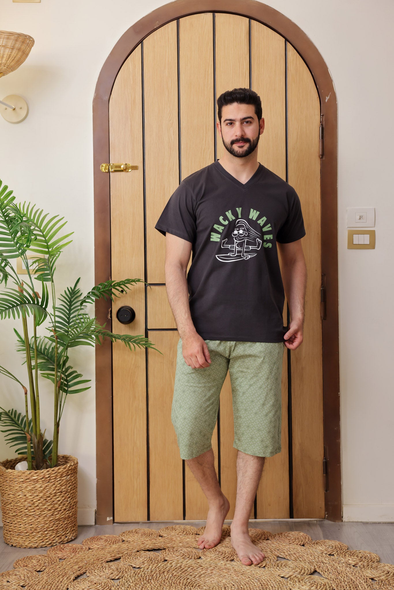 بيجاما نص كم wacky waves بنتاكور