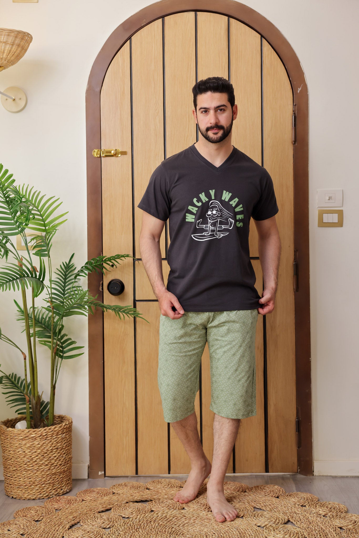 بيجاما نص كم wacky waves بنتاكور