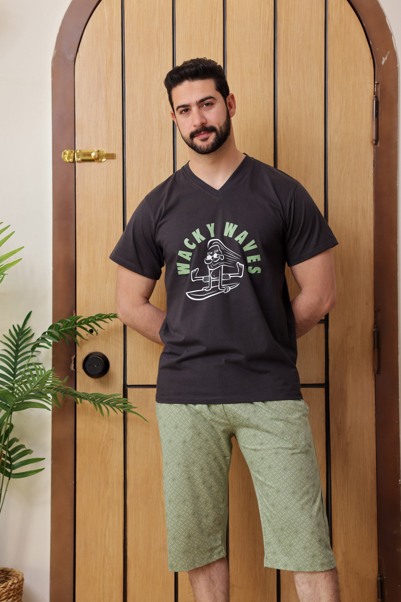 بيجاما نص كم wacky waves بنتاكور