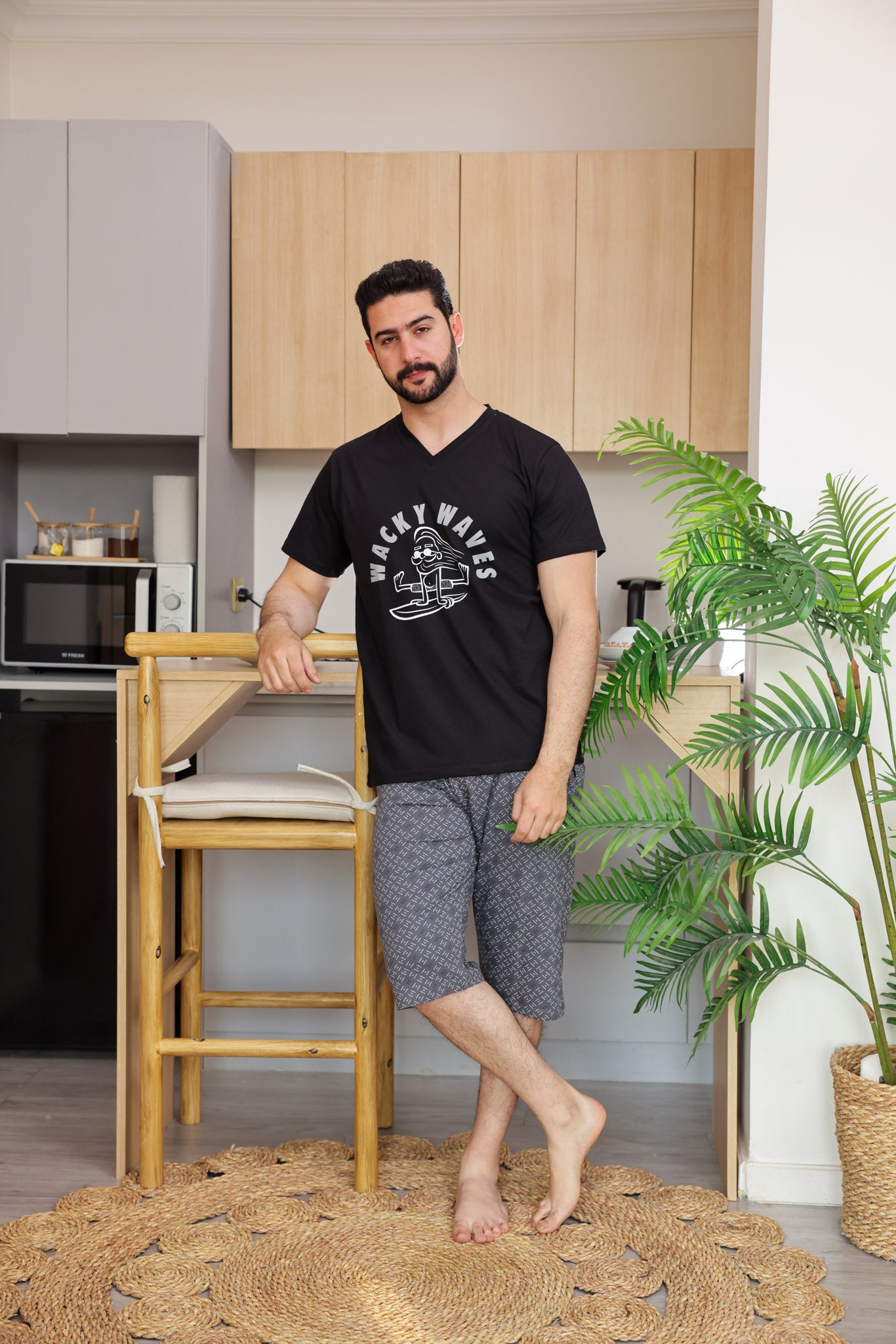 بيجاما نص كم wacky waves بنتاكور