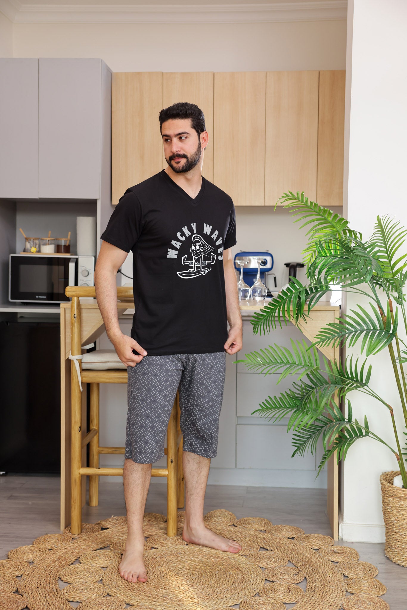 بيجاما نص كم wacky waves بنتاكور