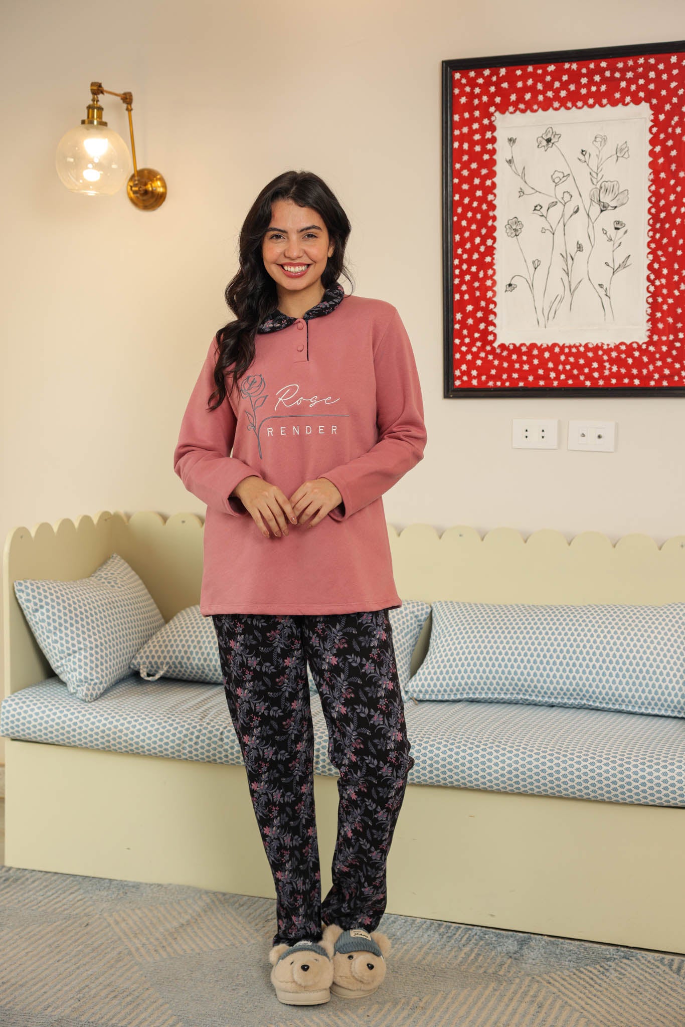 بيجاما ميلتون بلياقه RENDER بنطلون روتاري