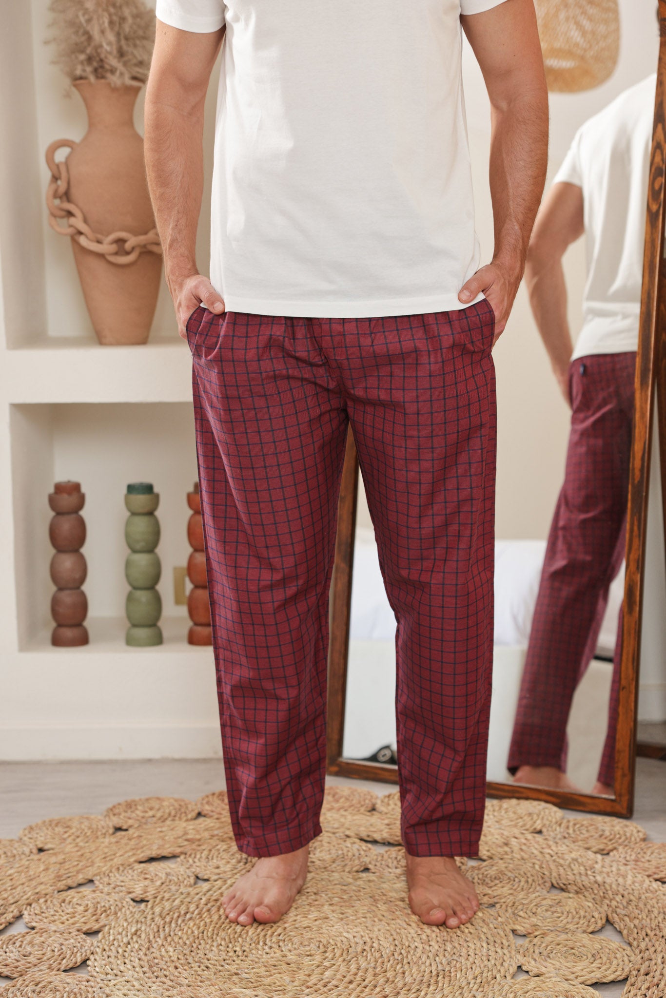 بنطلون رجالي كاروه