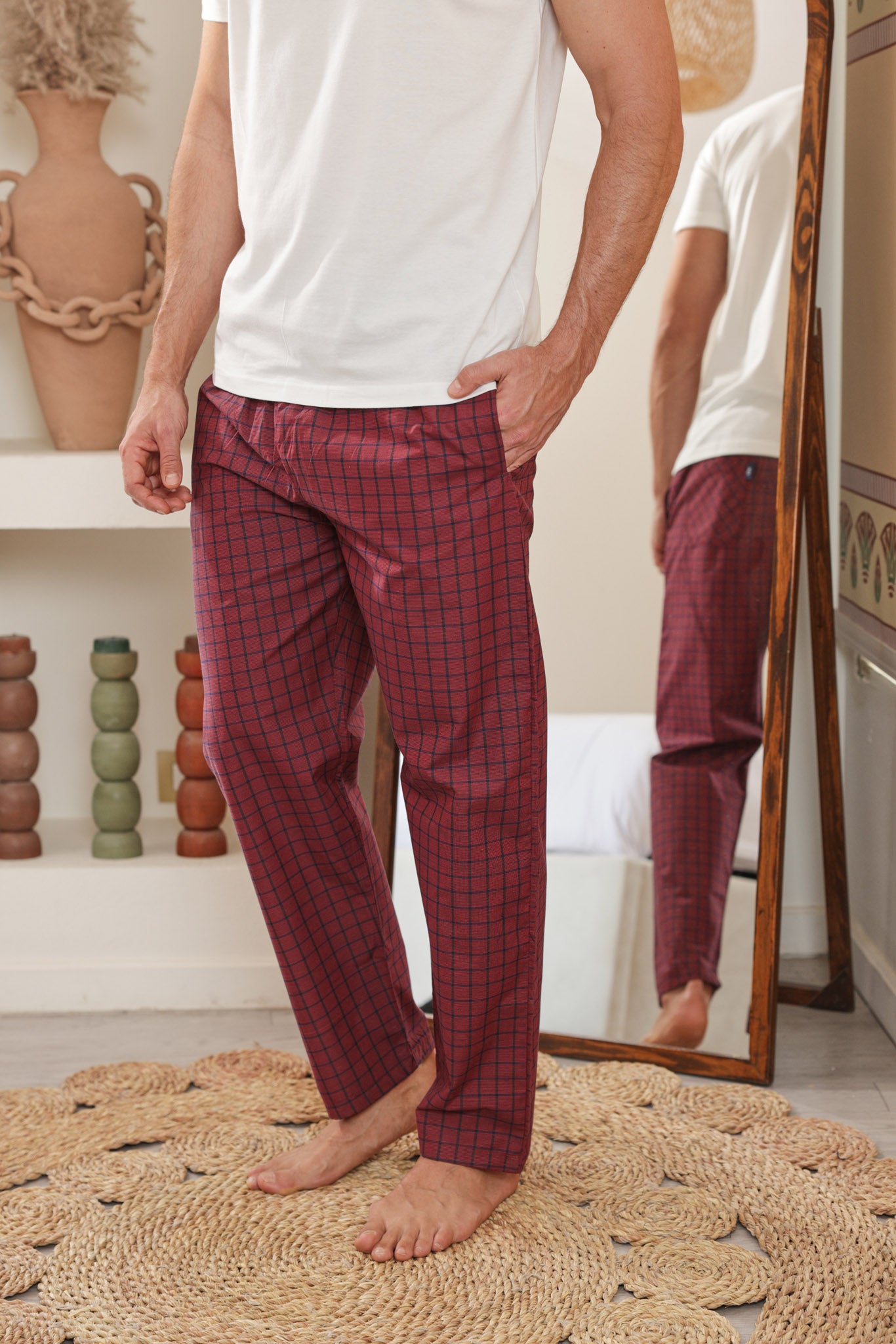 بنطلون رجالي كاروه