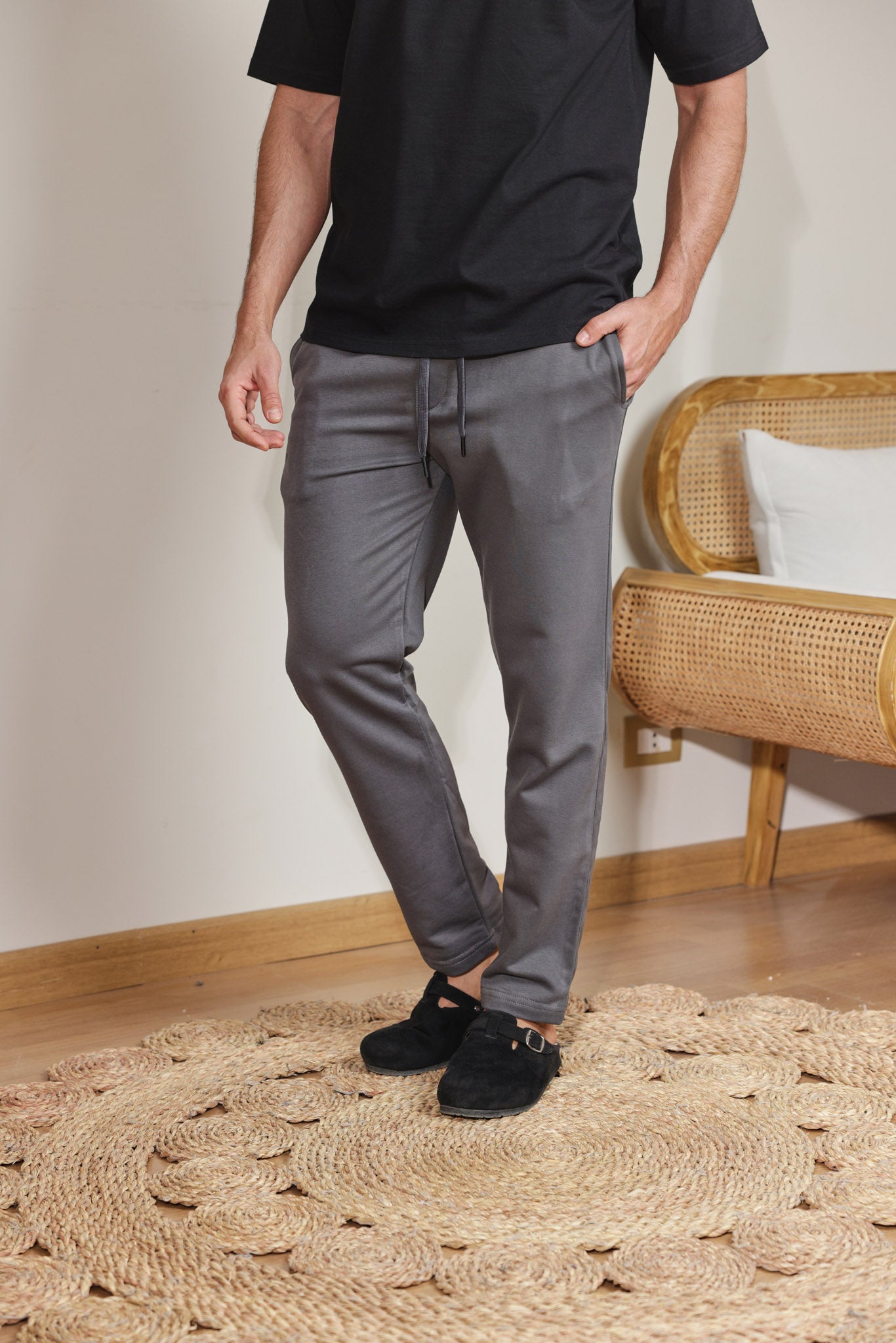 بنطلون سمر ميلتون قطن wide leg