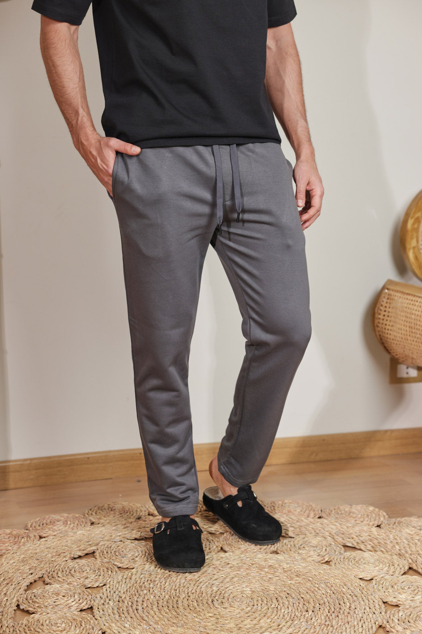 بنطلون سمر ميلتون قطن wide leg