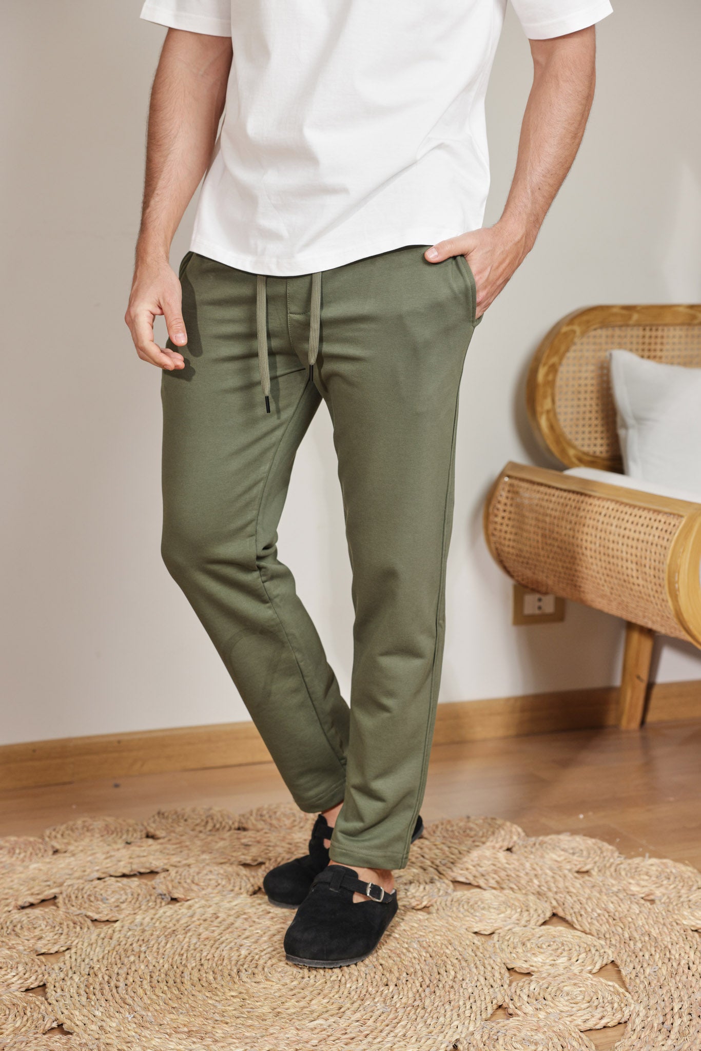 بنطلون سمر ميلتون قطن wide leg