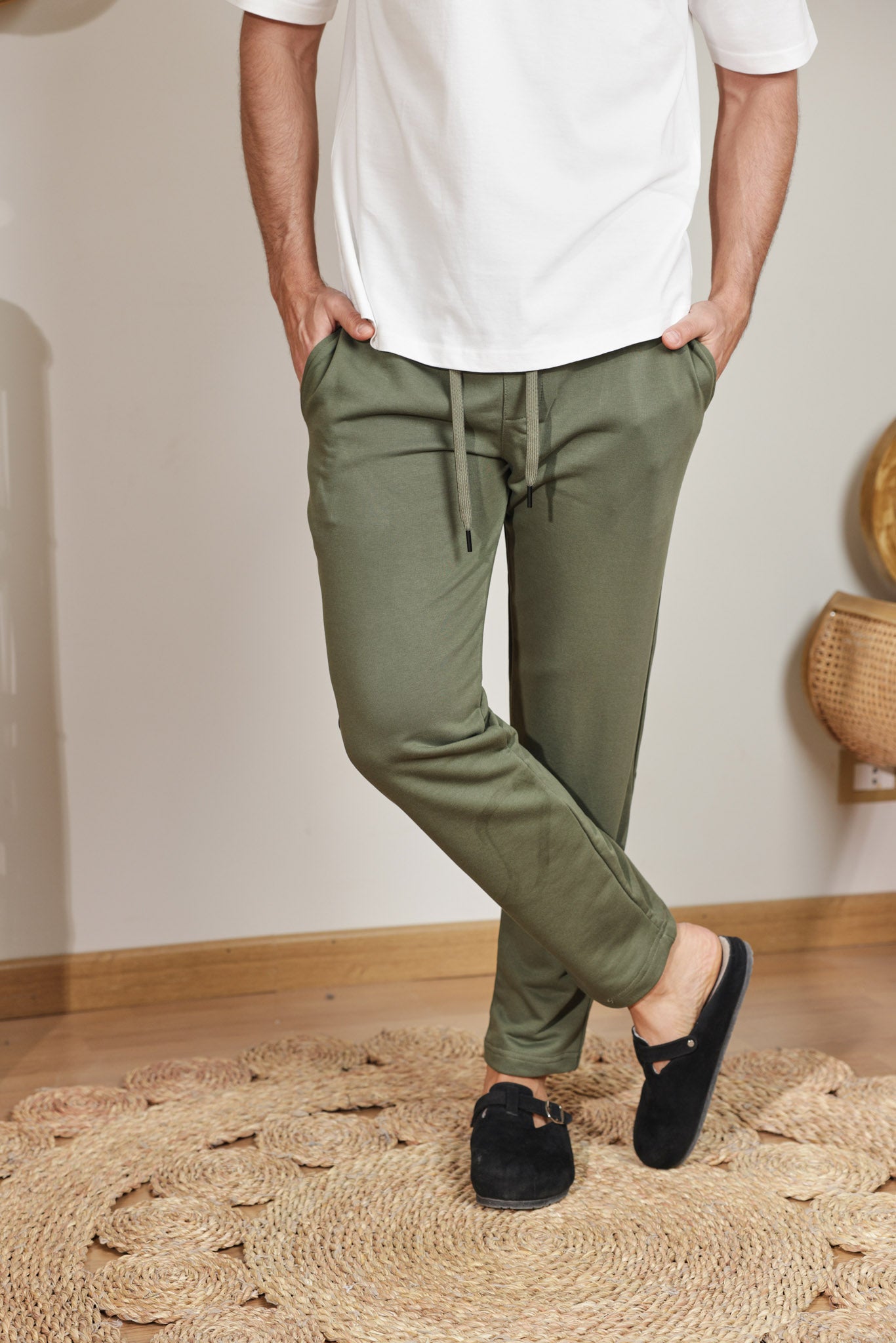 بنطلون سمر ميلتون قطن wide leg