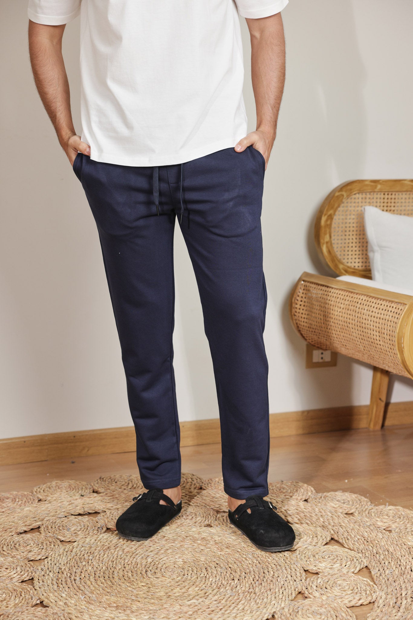 بنطلون سمر ميلتون قطن wide leg