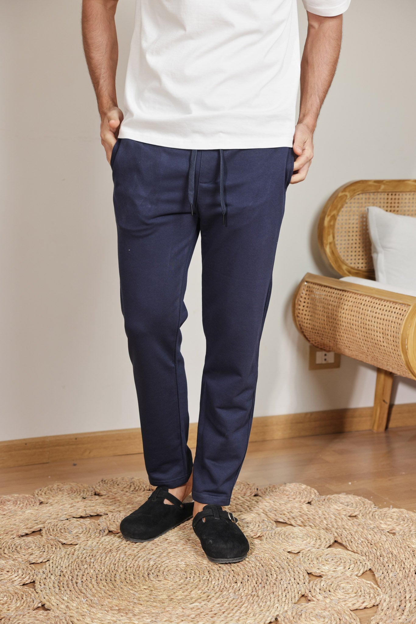 بنطلون سمر ميلتون قطن wide leg