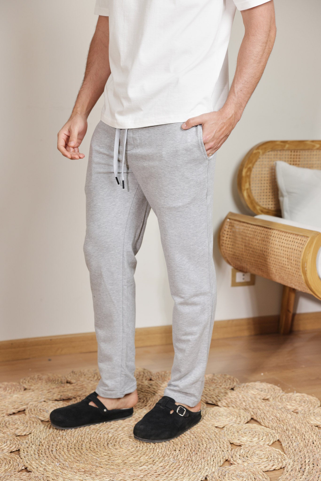 بنطلون سمر ميلتون قطن wide leg