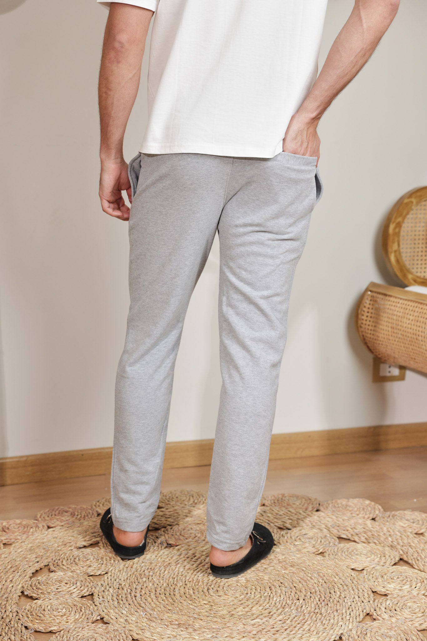 بنطلون سمر ميلتون قطن wide leg