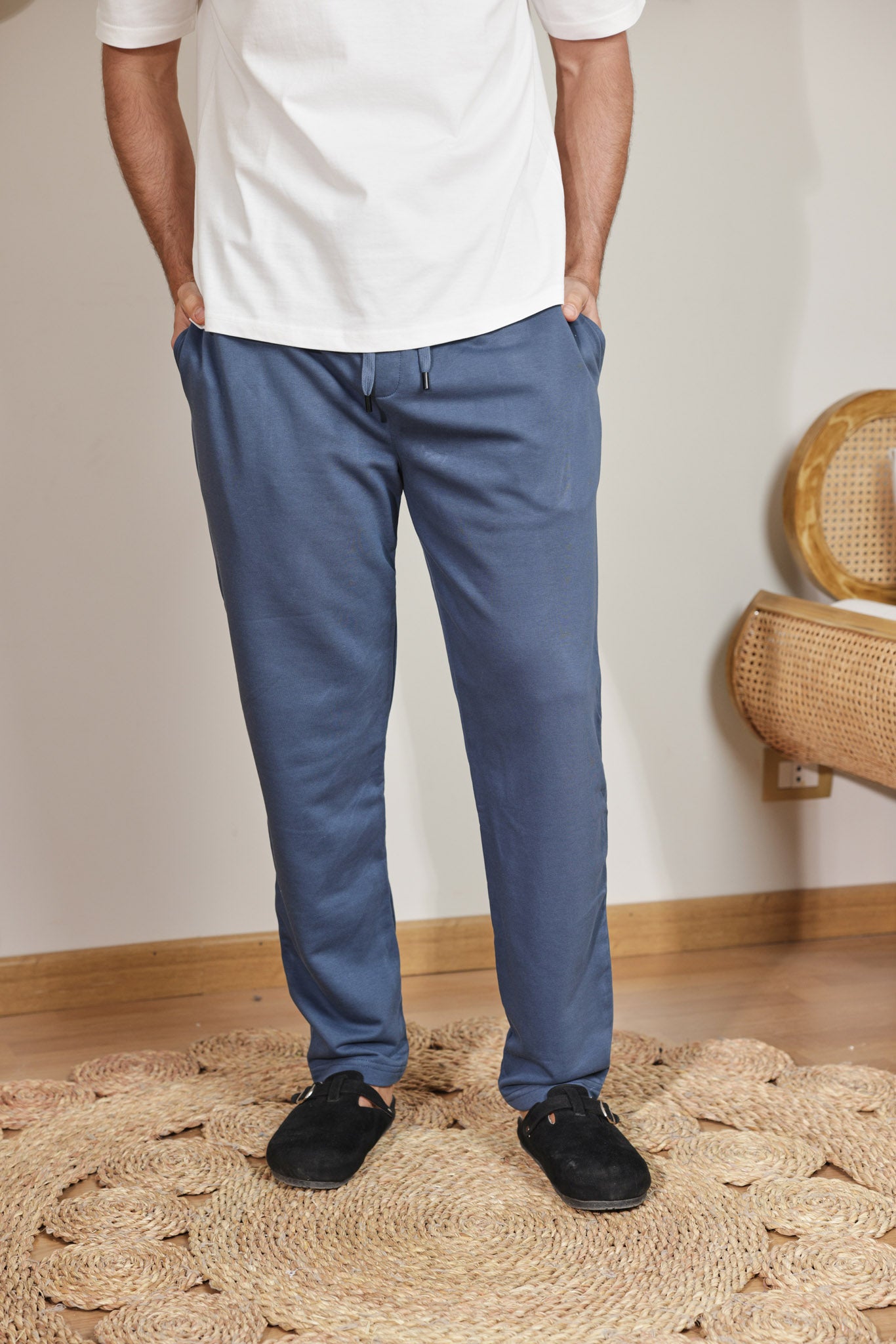 بنطلون سمر ميلتون قطن wide leg