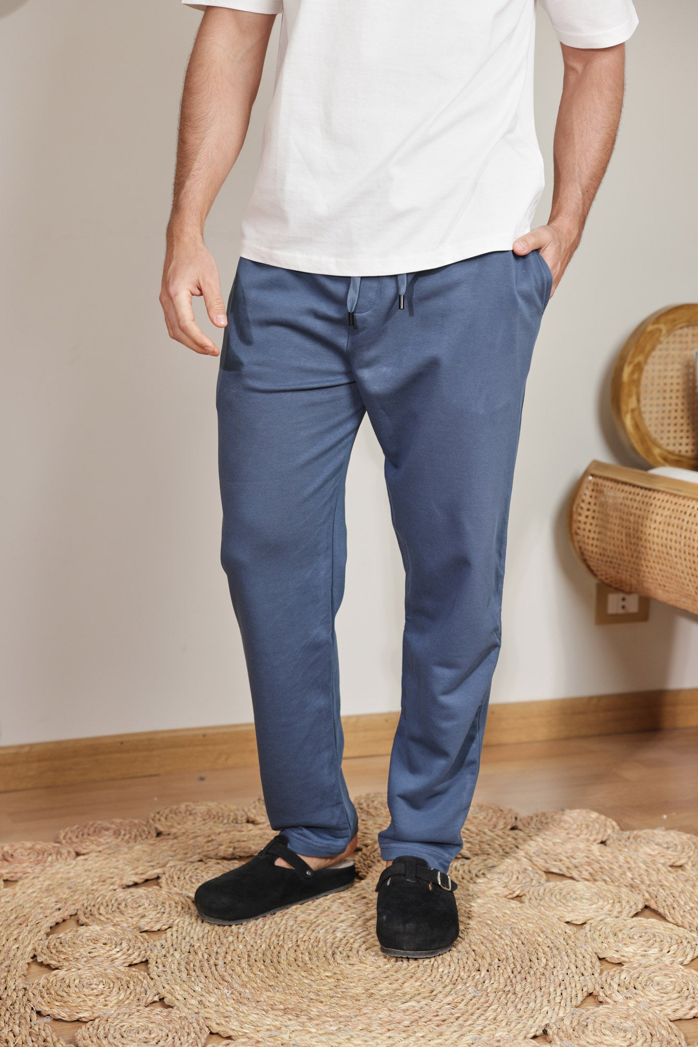 بنطلون سمر ميلتون قطن wide leg