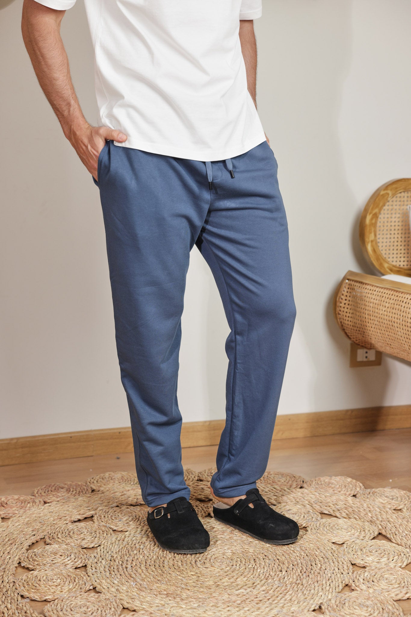 بنطلون سمر ميلتون قطن wide leg