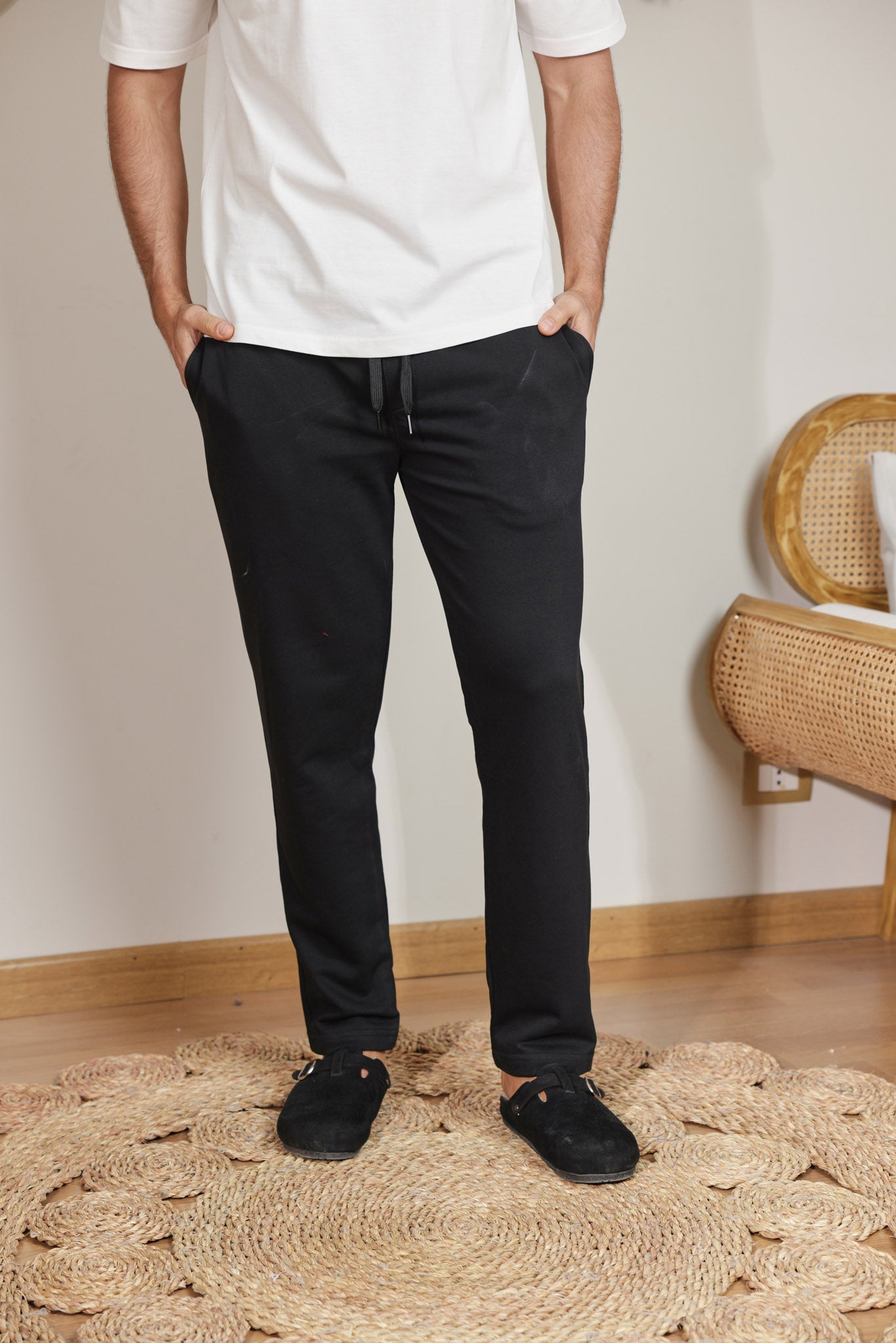 بنطلون سمر ميلتون قطن wide leg