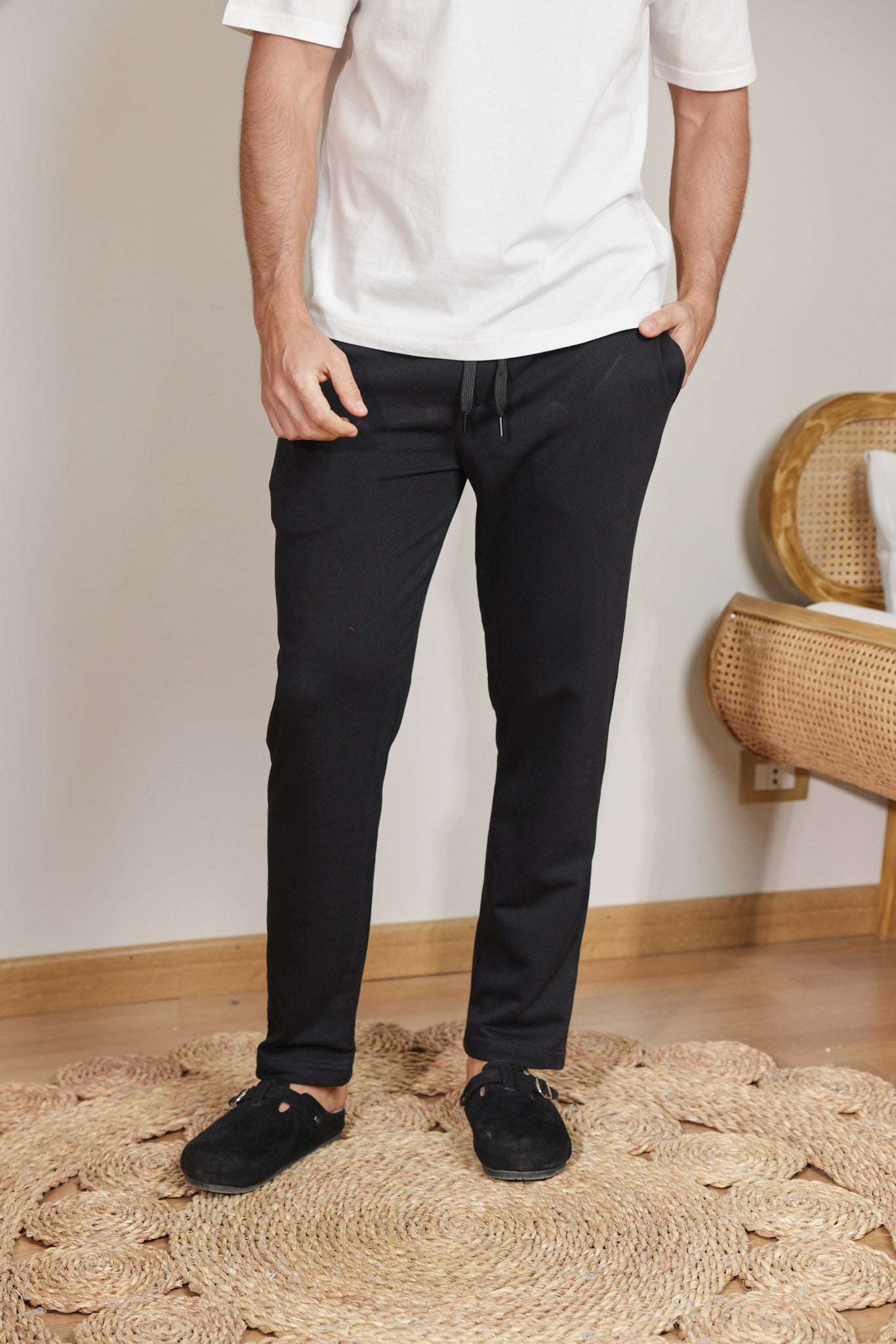 بنطلون سمر ميلتون قطن wide leg