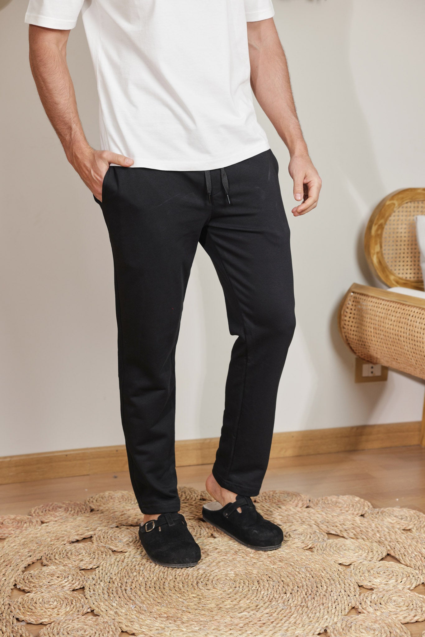 بنطلون سمر ميلتون قطن wide leg