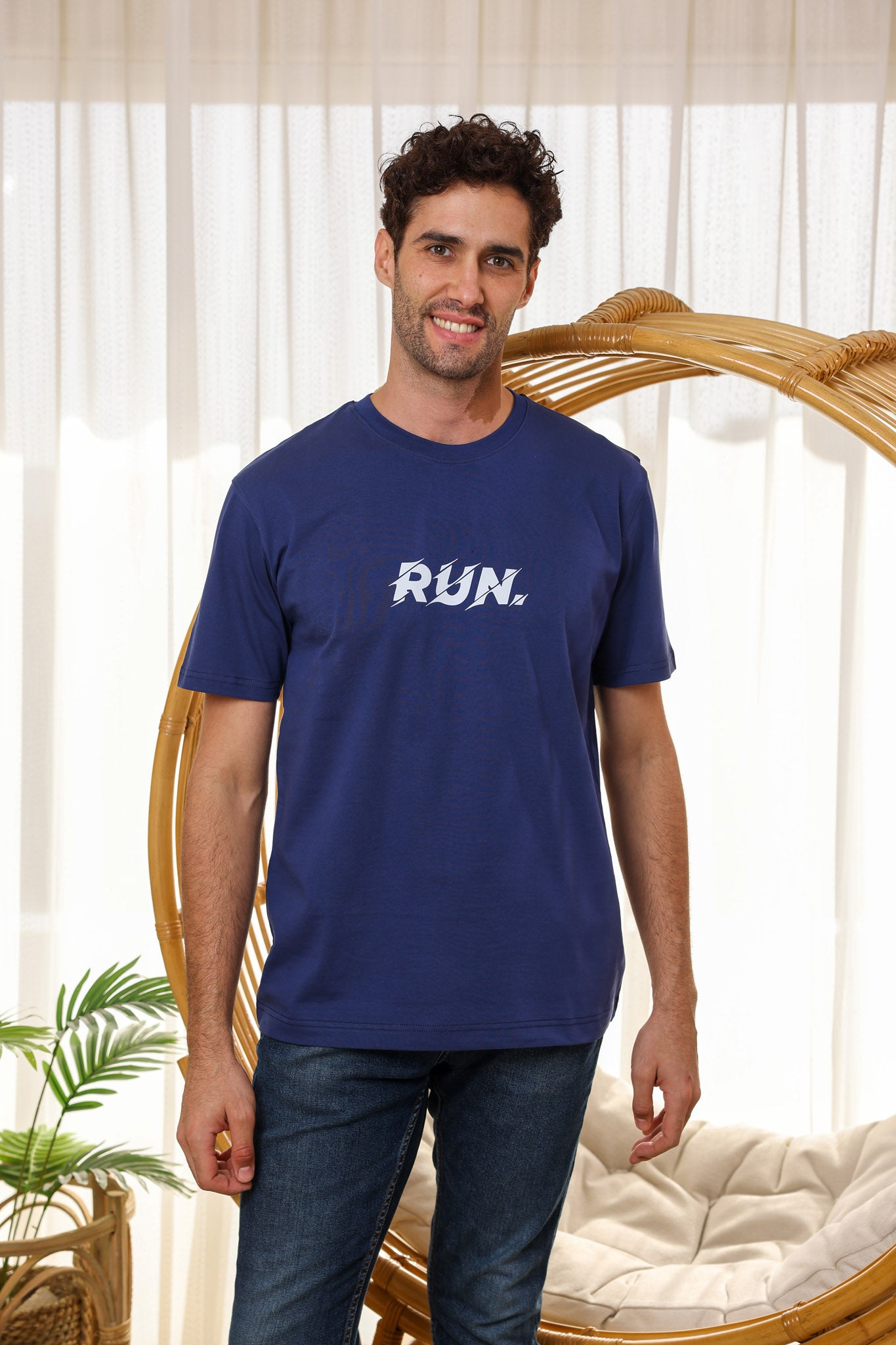 تيشيرت قطن RUN