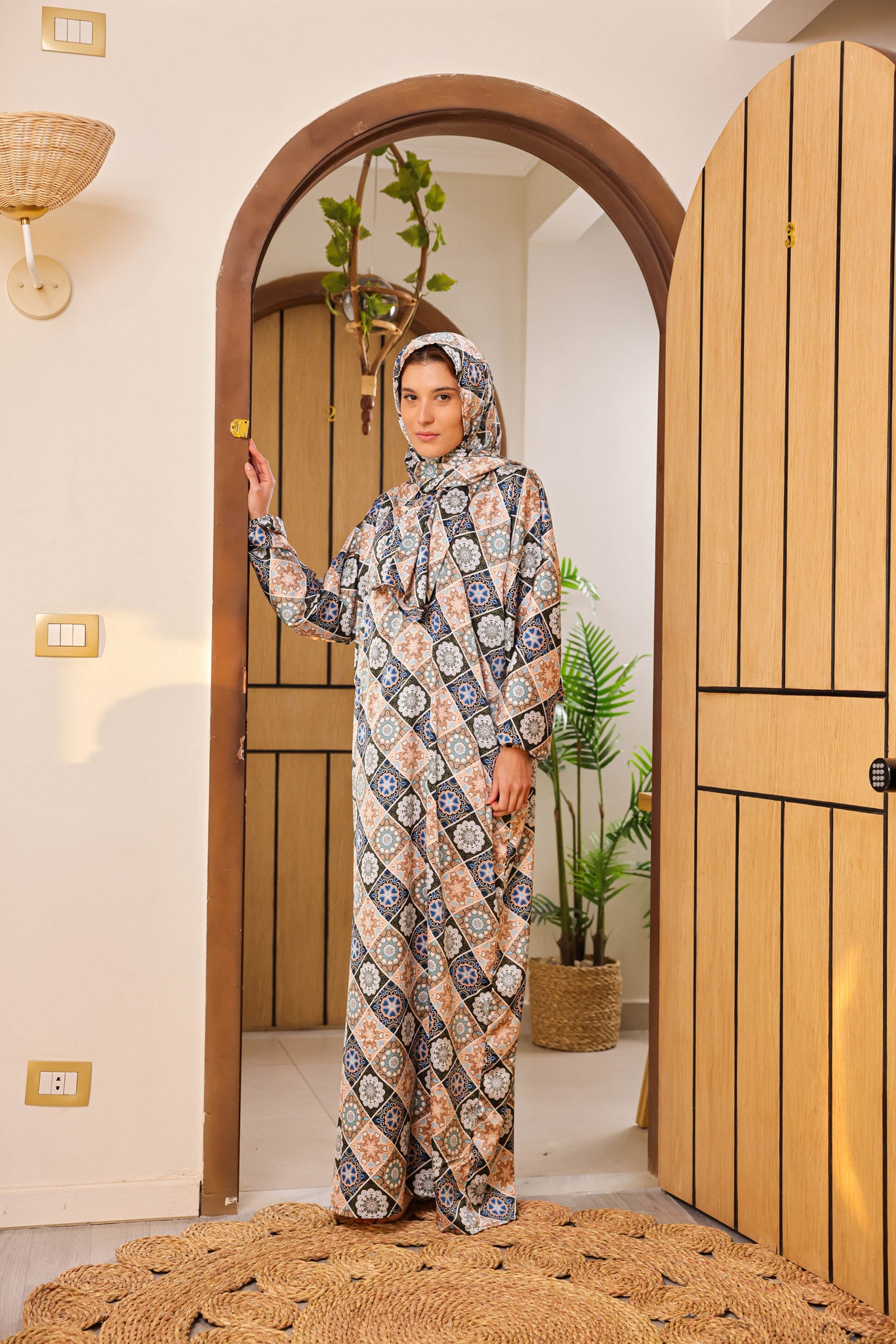 ايسدال ستان مطبوع مربعات مجموعه 20