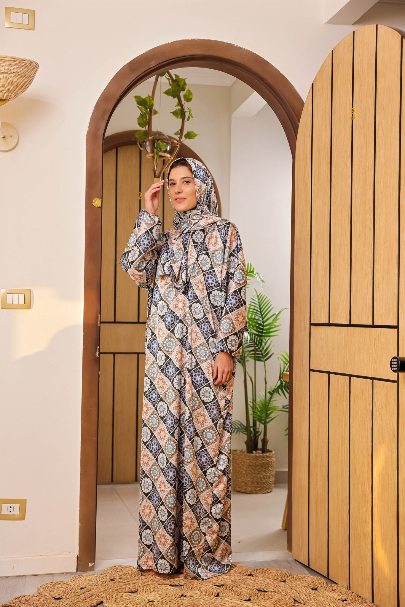 ايسدال ستان مطبوع مربعات مجموعه 20