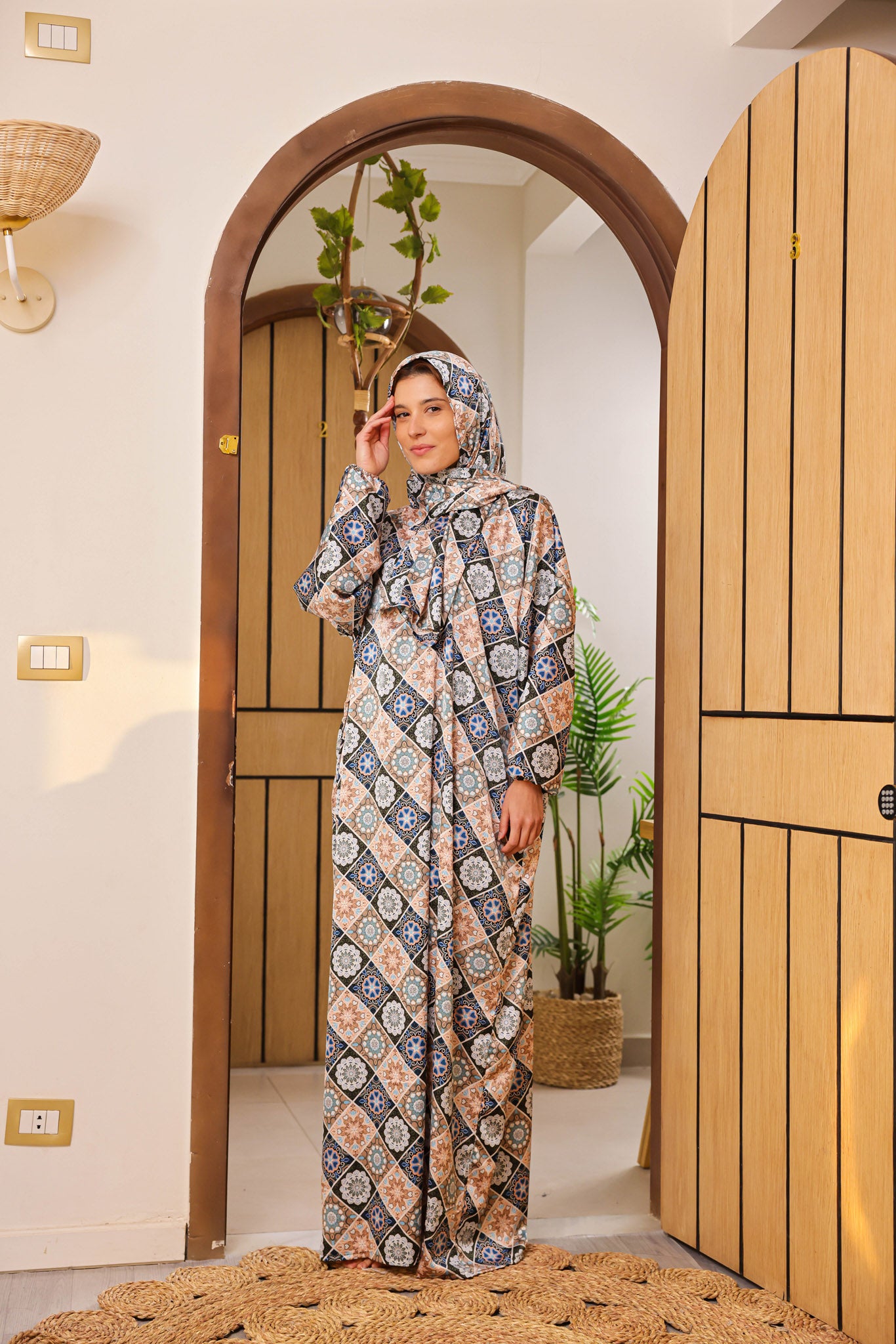 ايسدال ستان مطبوع مربعات مجموعه 20