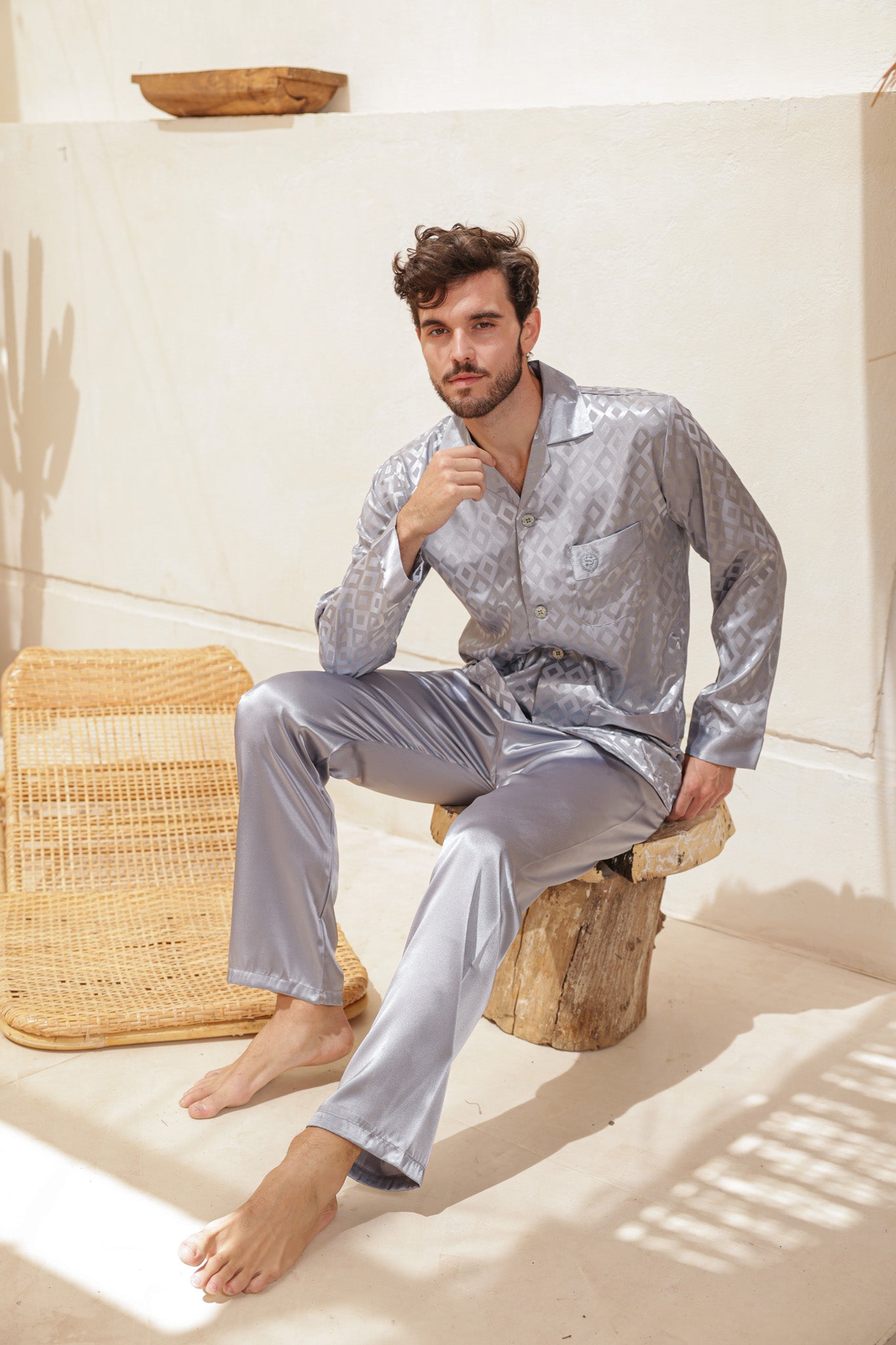 بيجاما ستان جاكار ساده