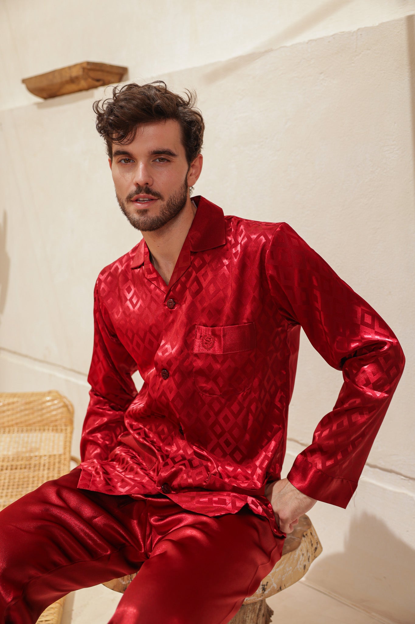 بيجاما ستان جاكار ساده