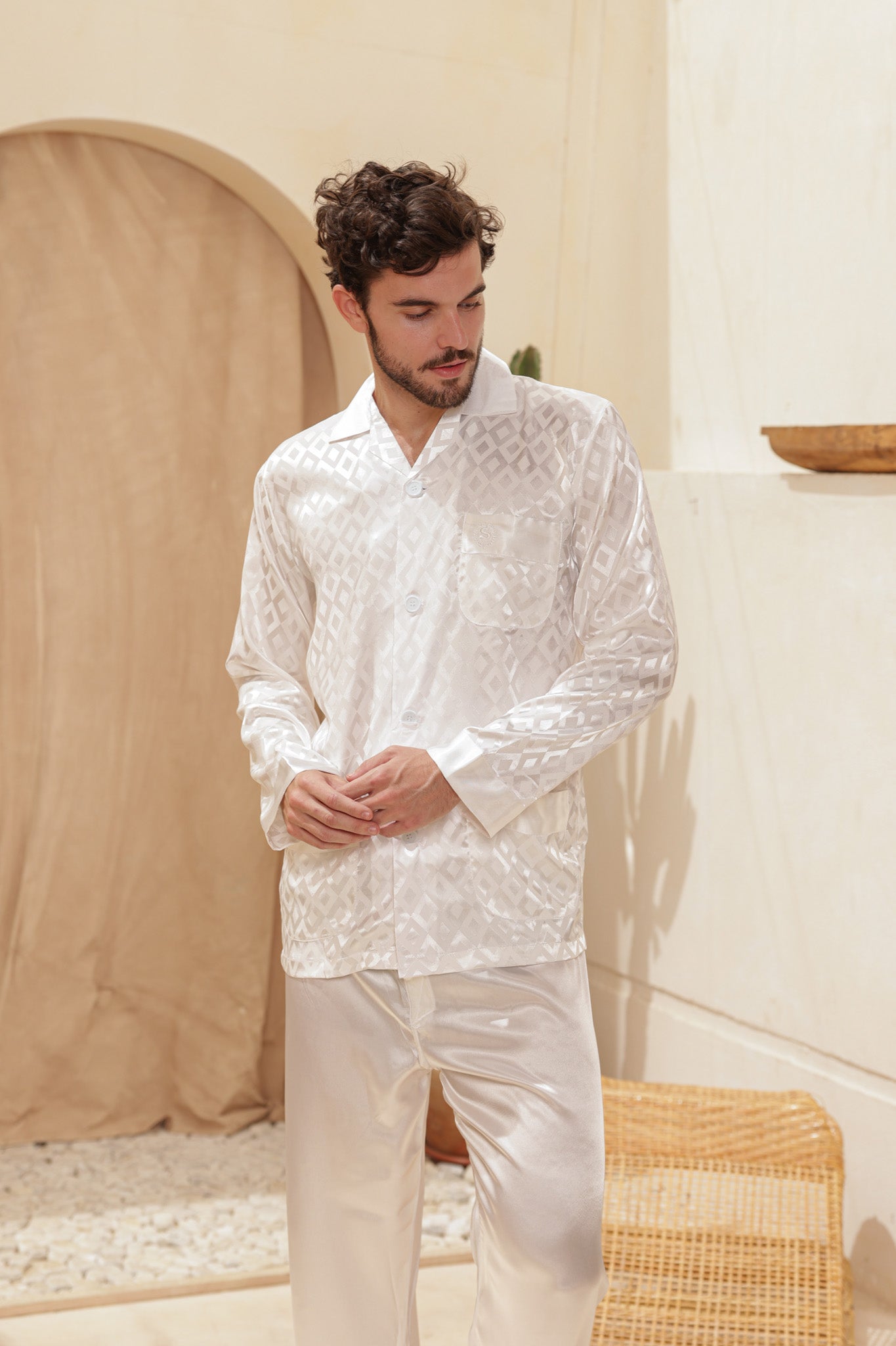 بيجاما ستان جاكار ساده