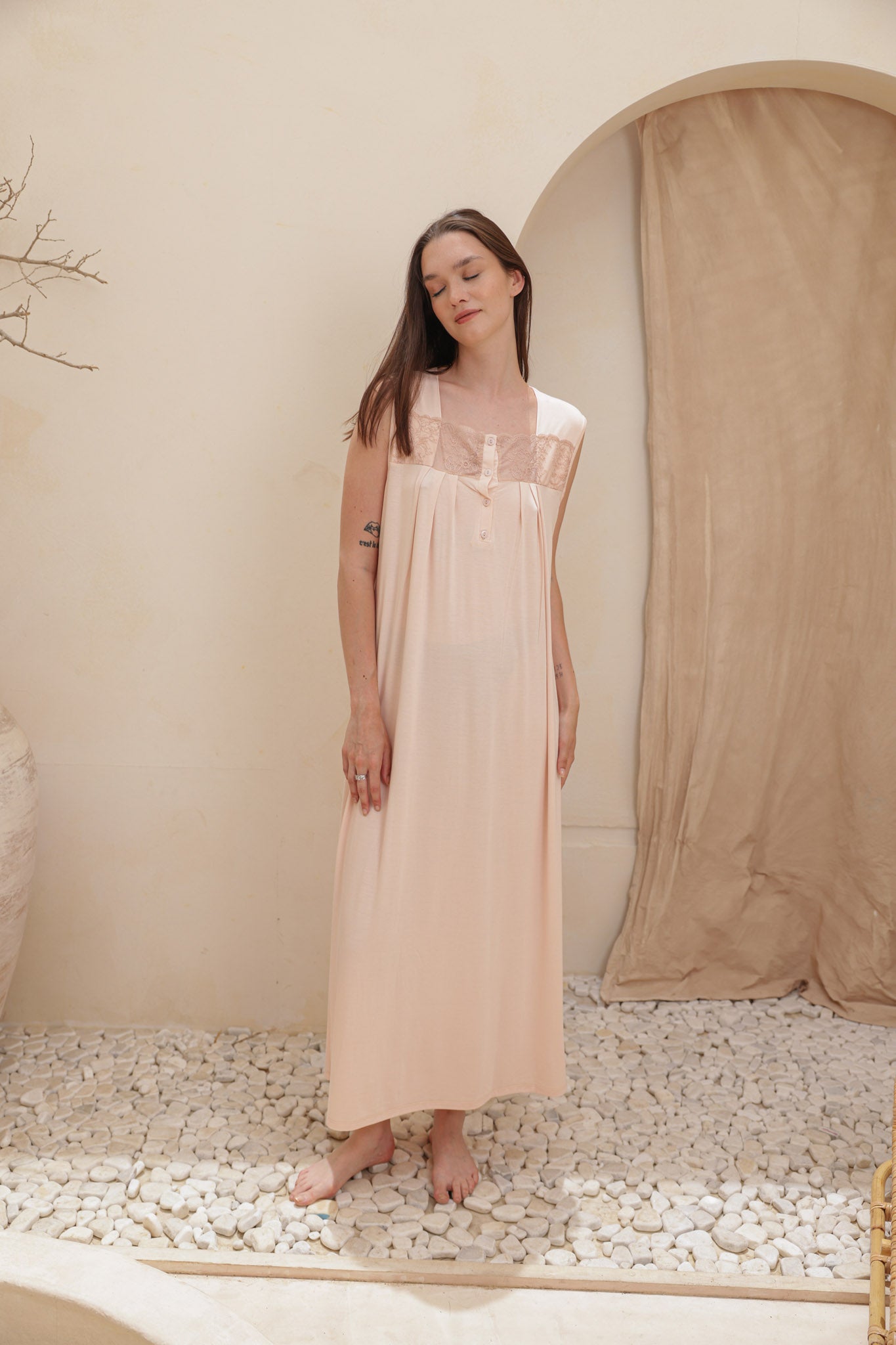 قميص بيت كت طويل ساده