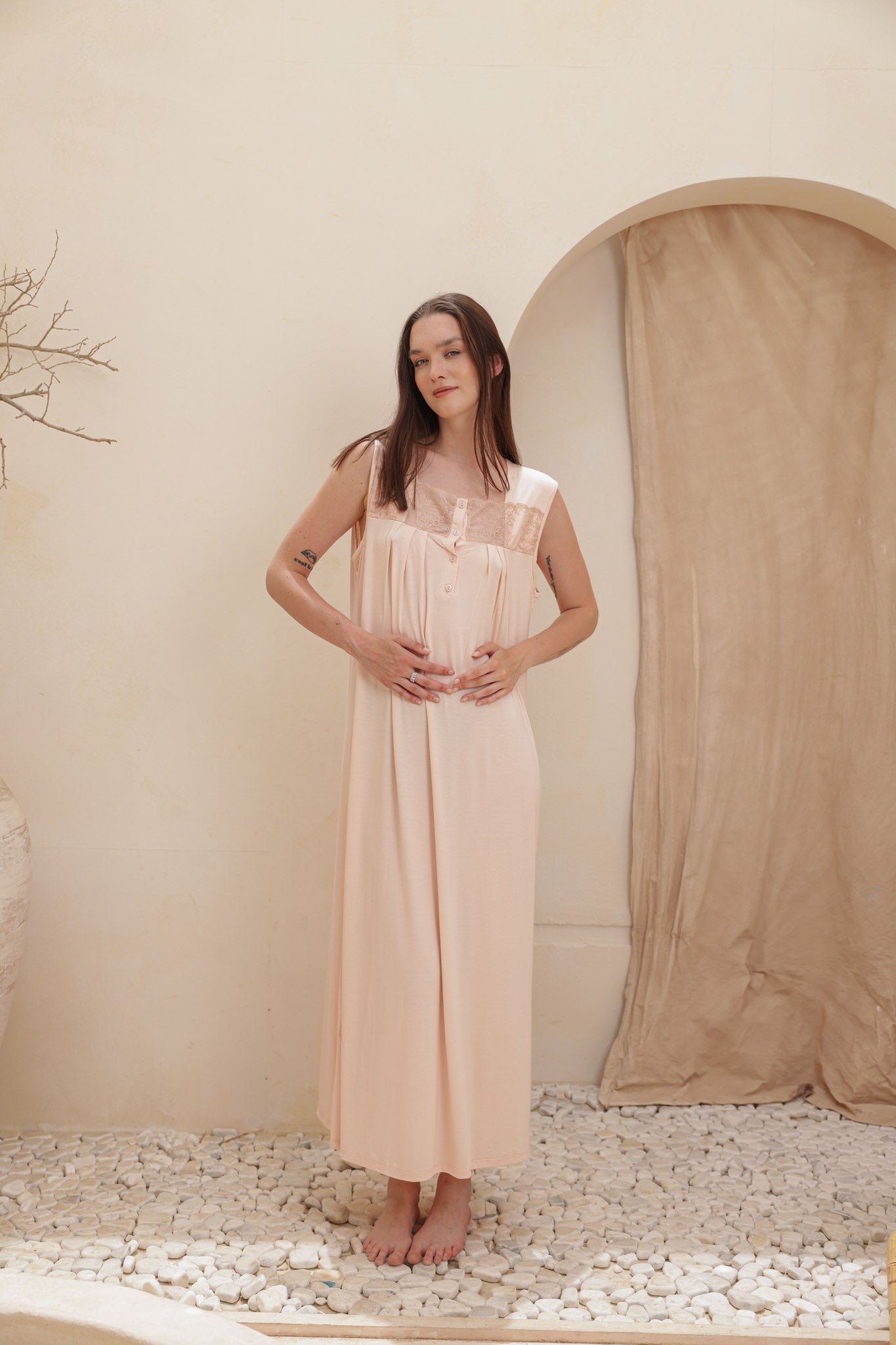 قميص بيت كت طويل ساده