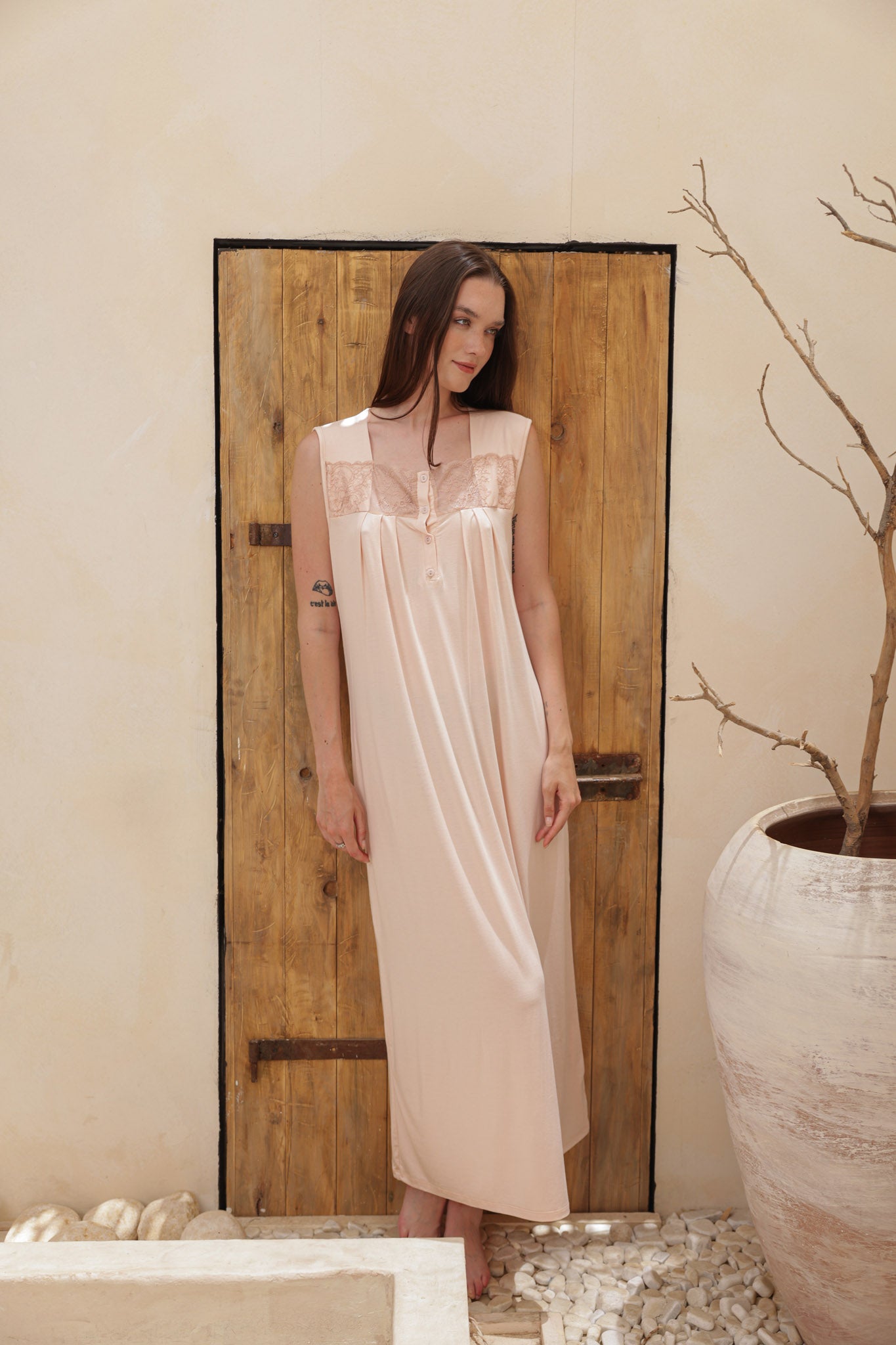 قميص بيت كت طويل ساده