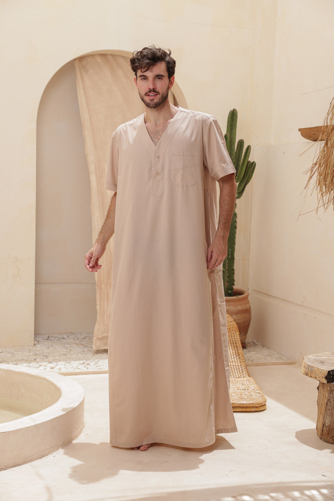 جلباب سلاحي ساده