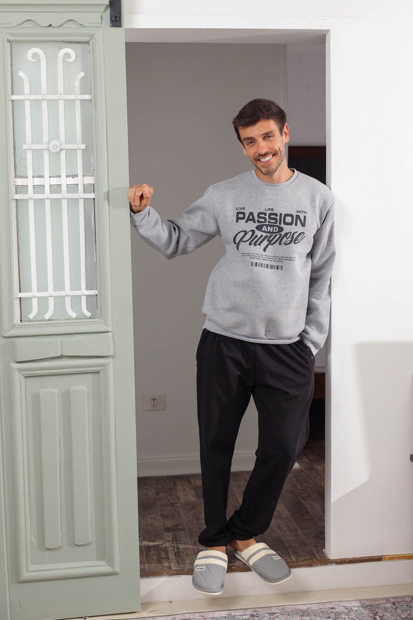 بيجاما ميلتون PASSION بنطلون ساده