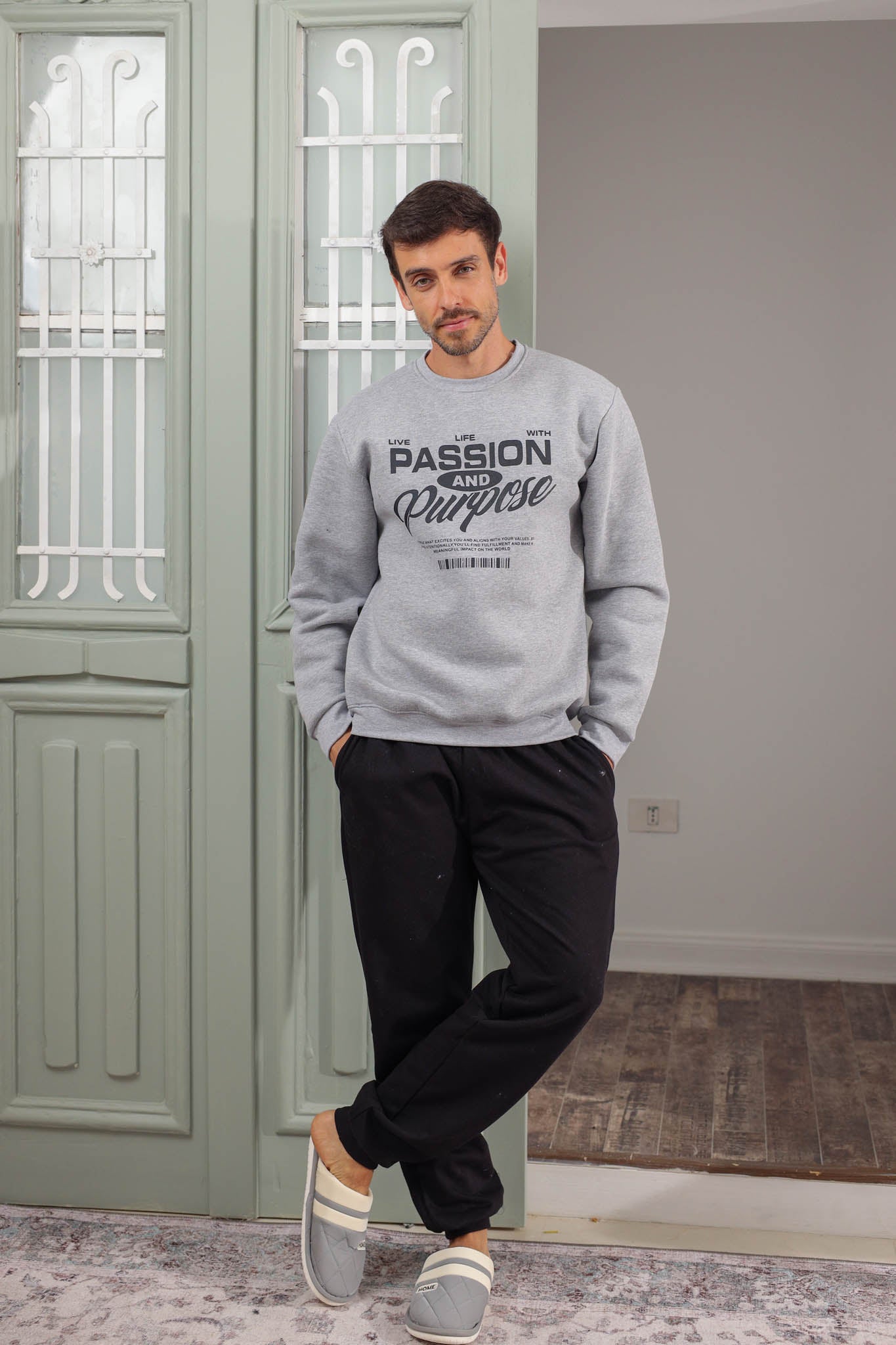 بيجاما ميلتون PASSION بنطلون ساده