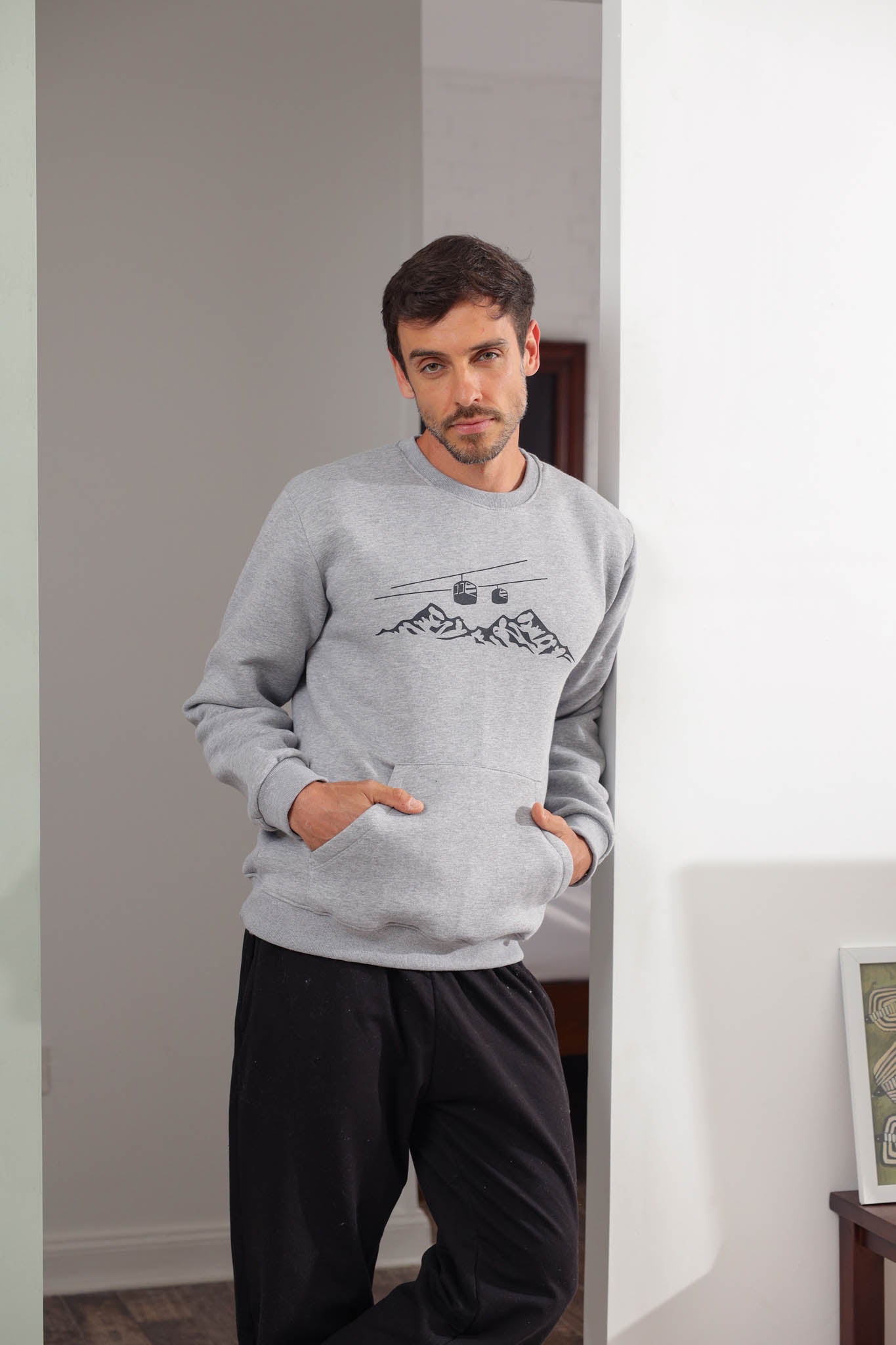 تريننج ميلتون بجيب مطيوع بنطلون ساده