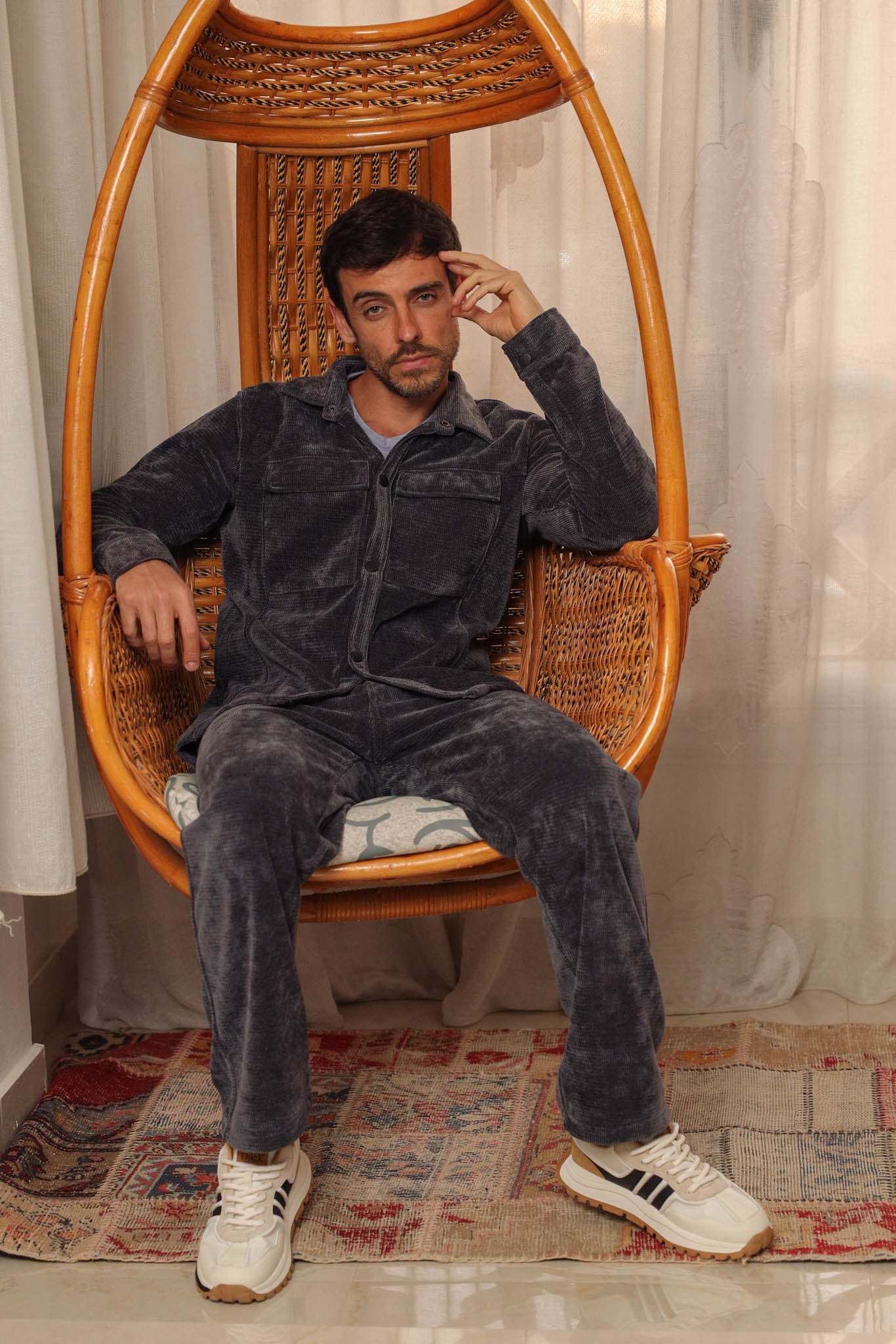 تريننج 3 قطع بلياقه قطيفه وجيب