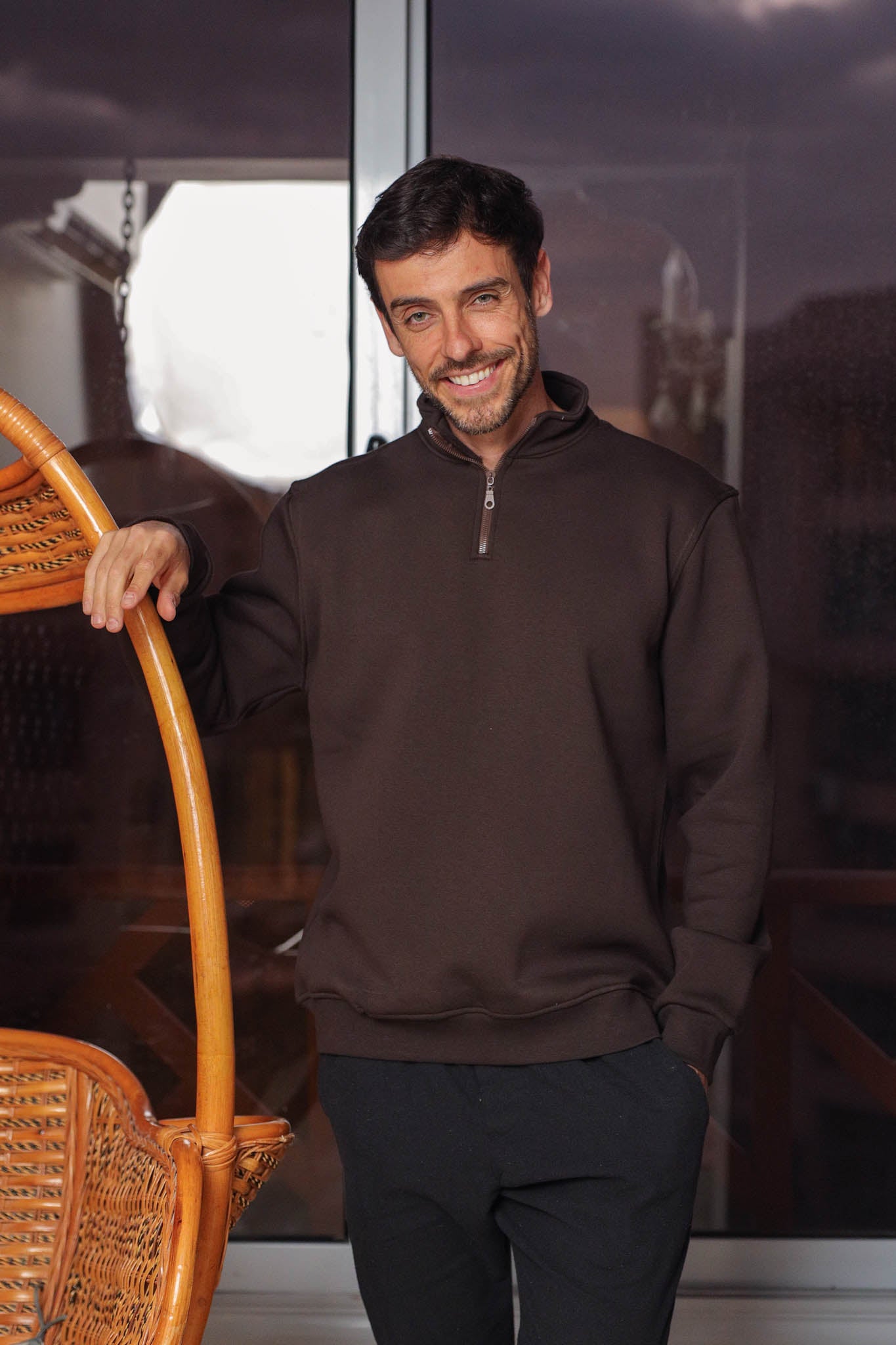 سويت شيرت نص ياقه ميلتون