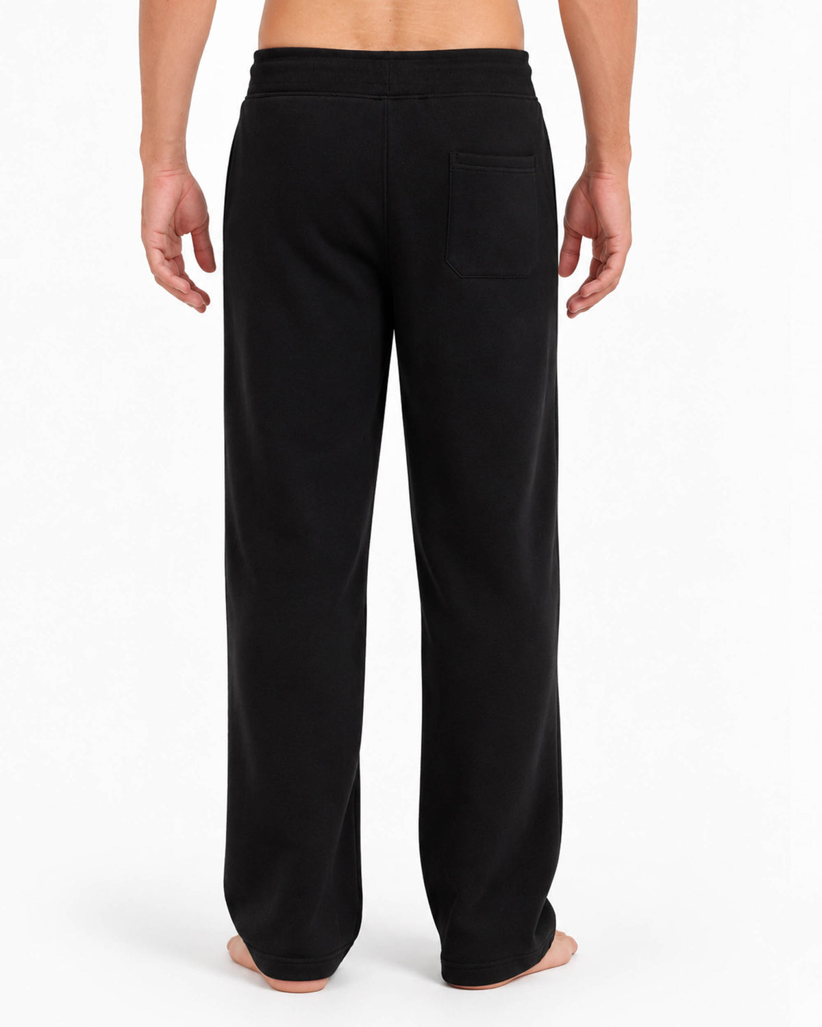 بنطلون ميلتون مبطن wide leg