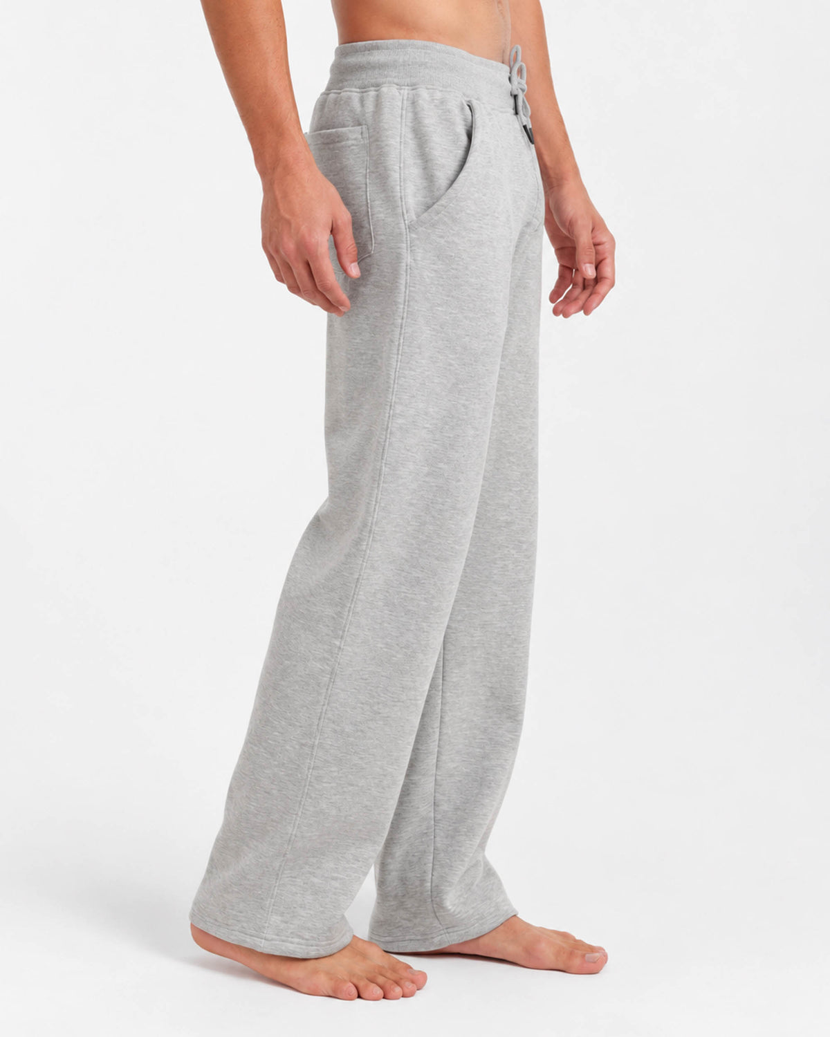 بنطلون ميلتون مبطن wide leg