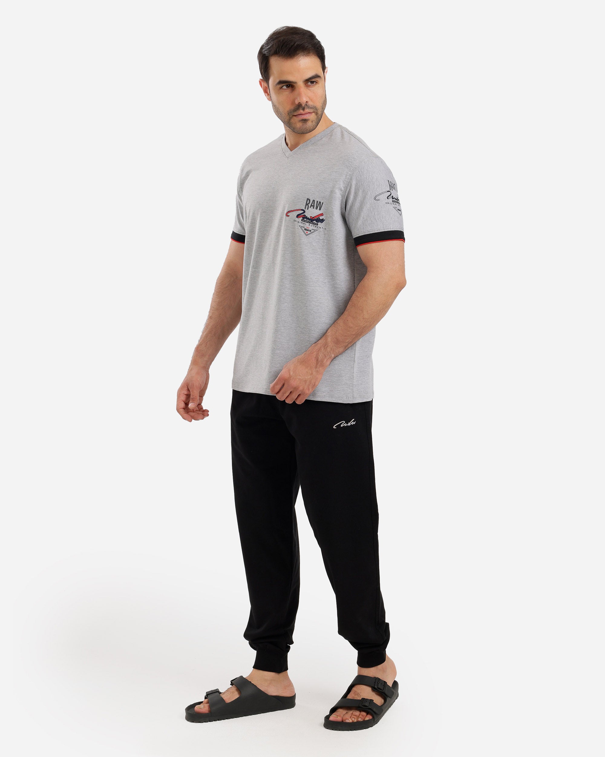 تريننج رجالي raw نص كم بنطلون