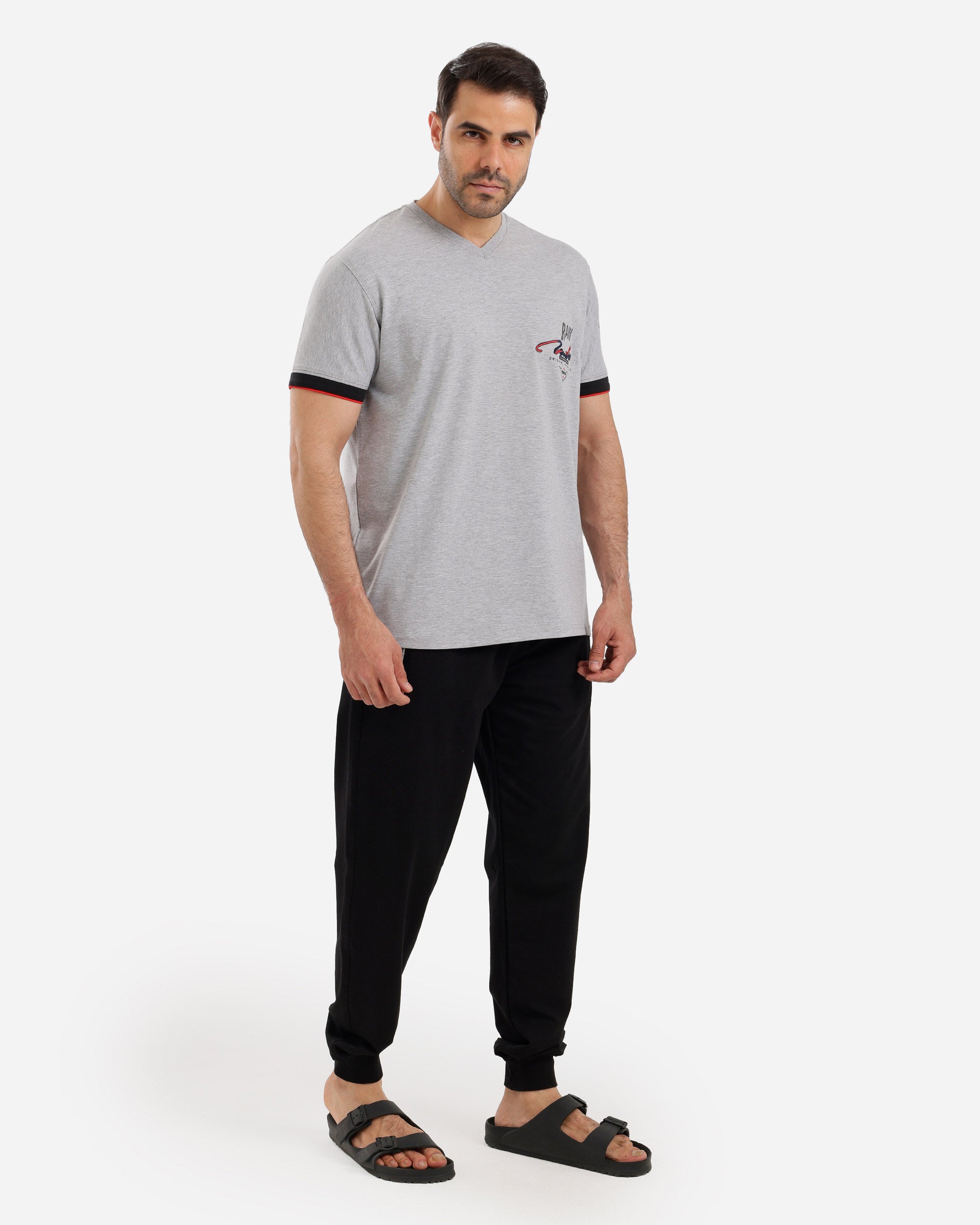 تريننج رجالي raw نص كم بنطلون